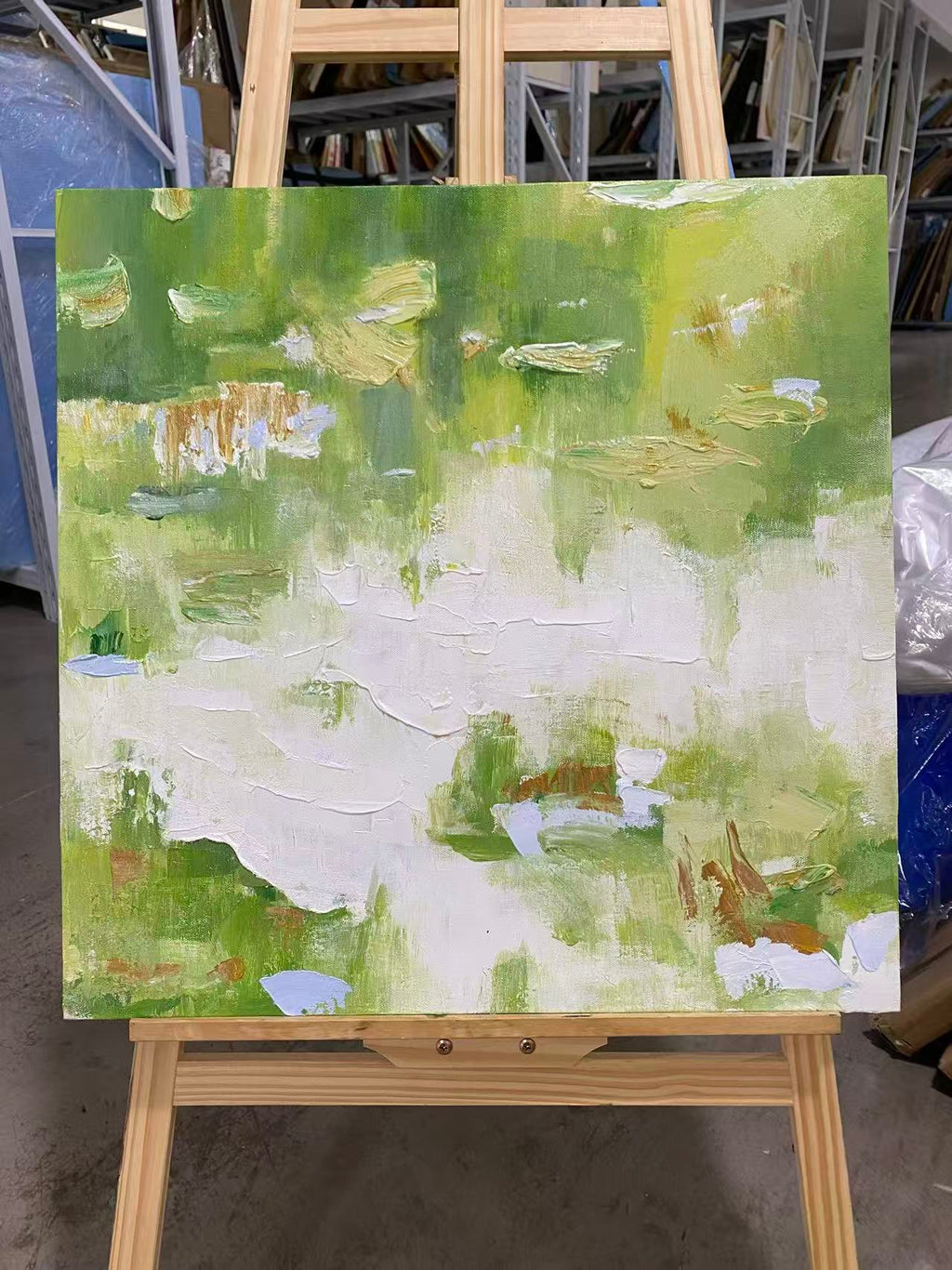 Green Lawn Abstract