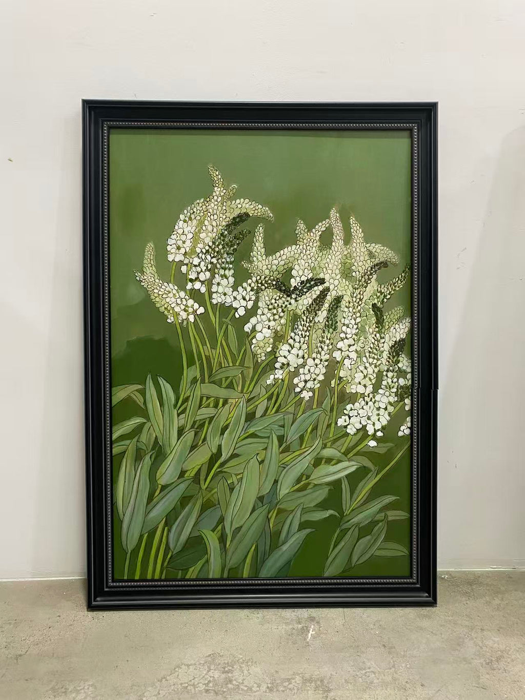 White Flower Spires