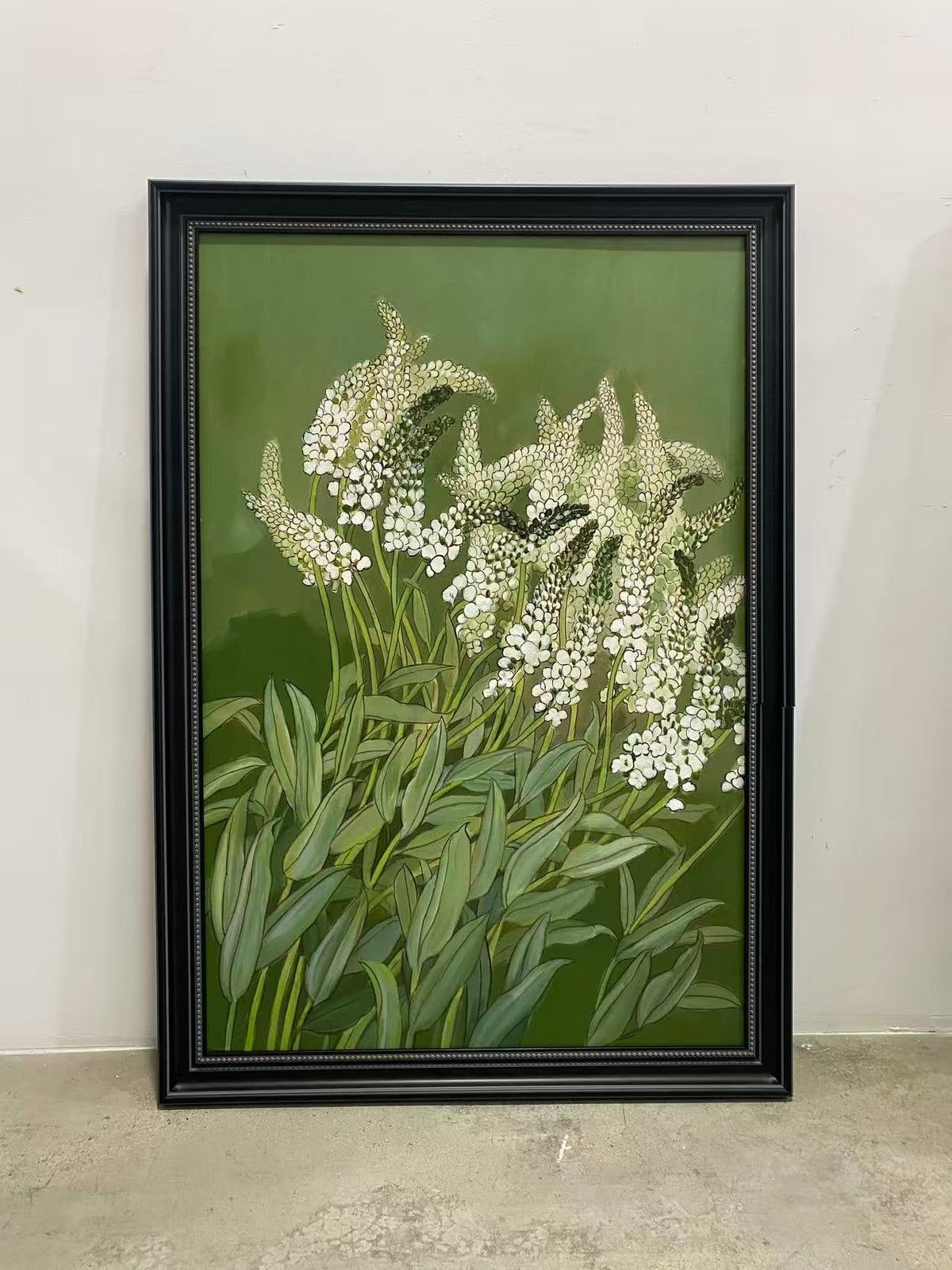 White Flower Spires
