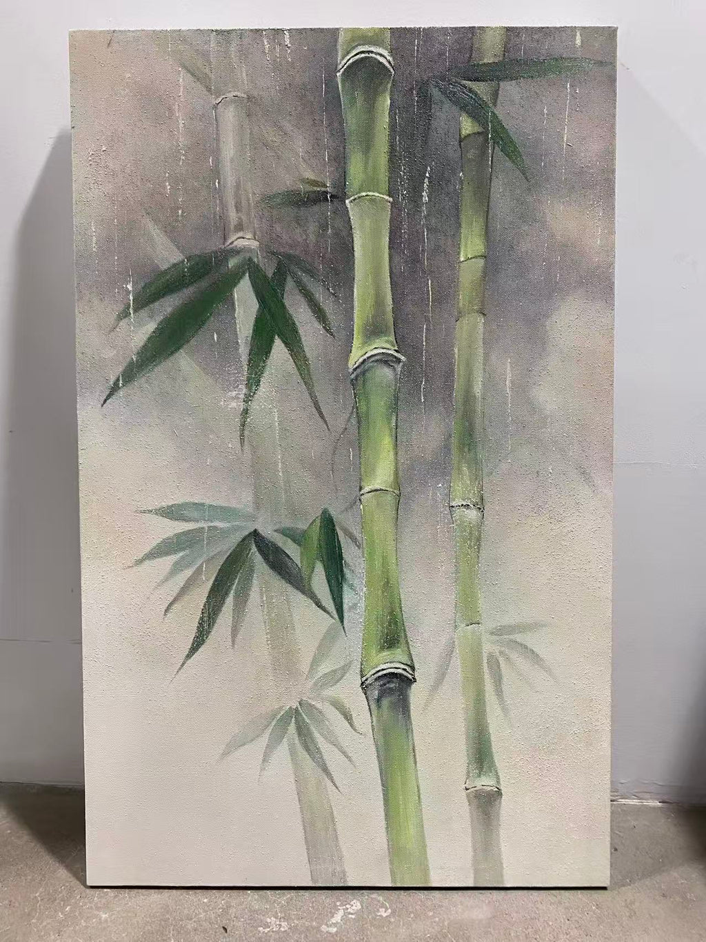 Bamboo in the Mist