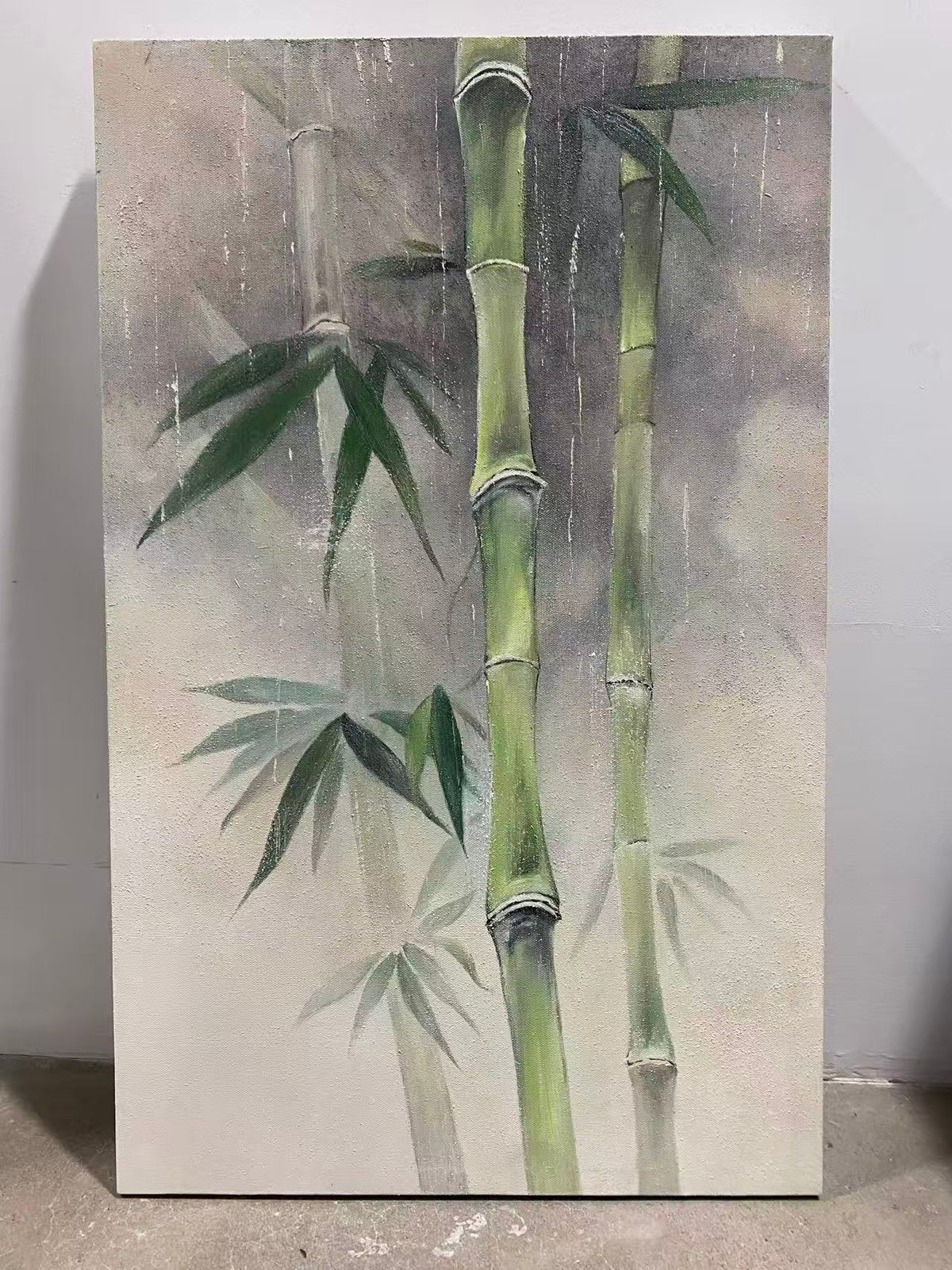 Bamboo in the Mist