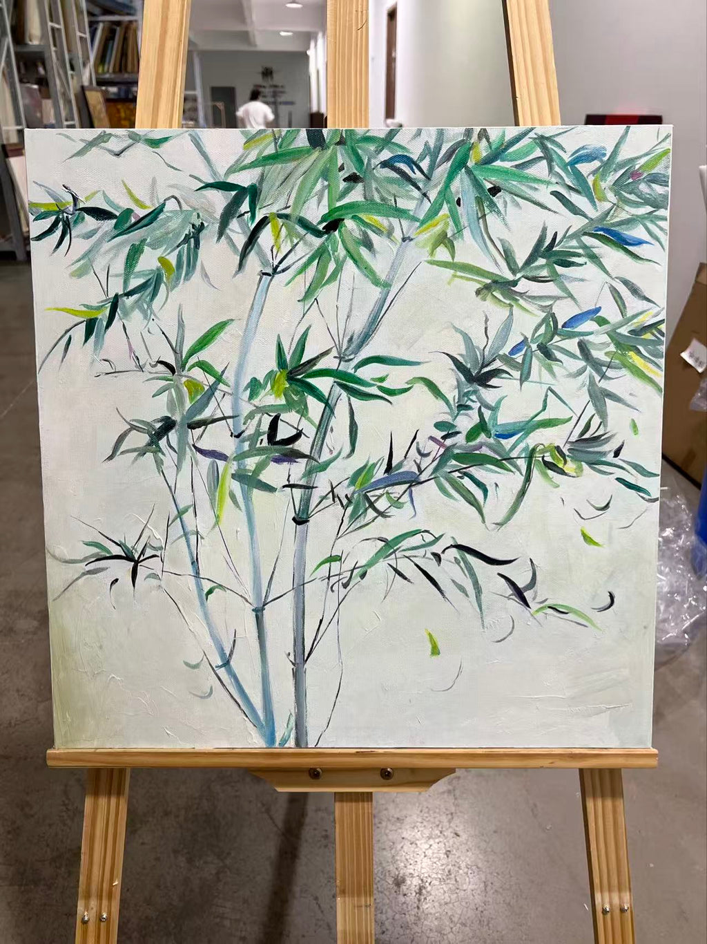Bamboo in Light Green