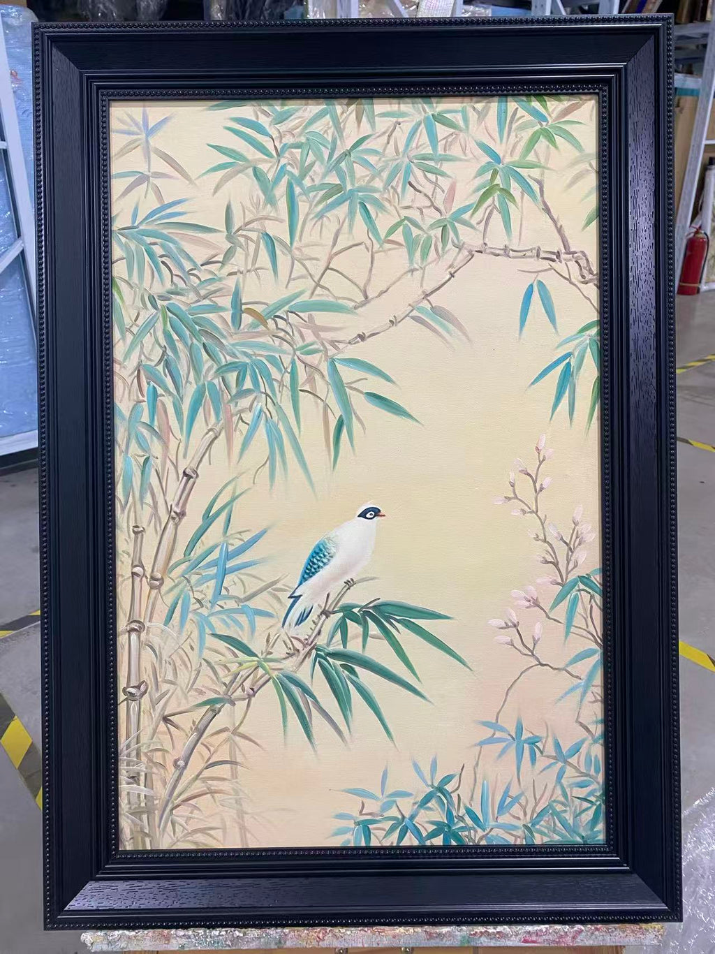 Bird in the Bamboo