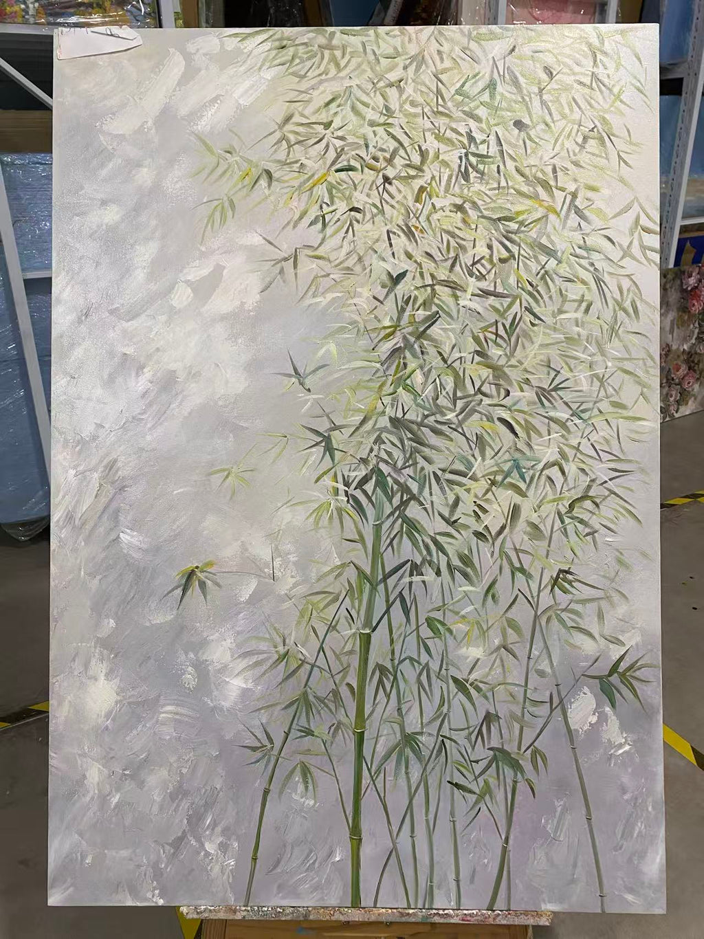 Bamboo in the Mist