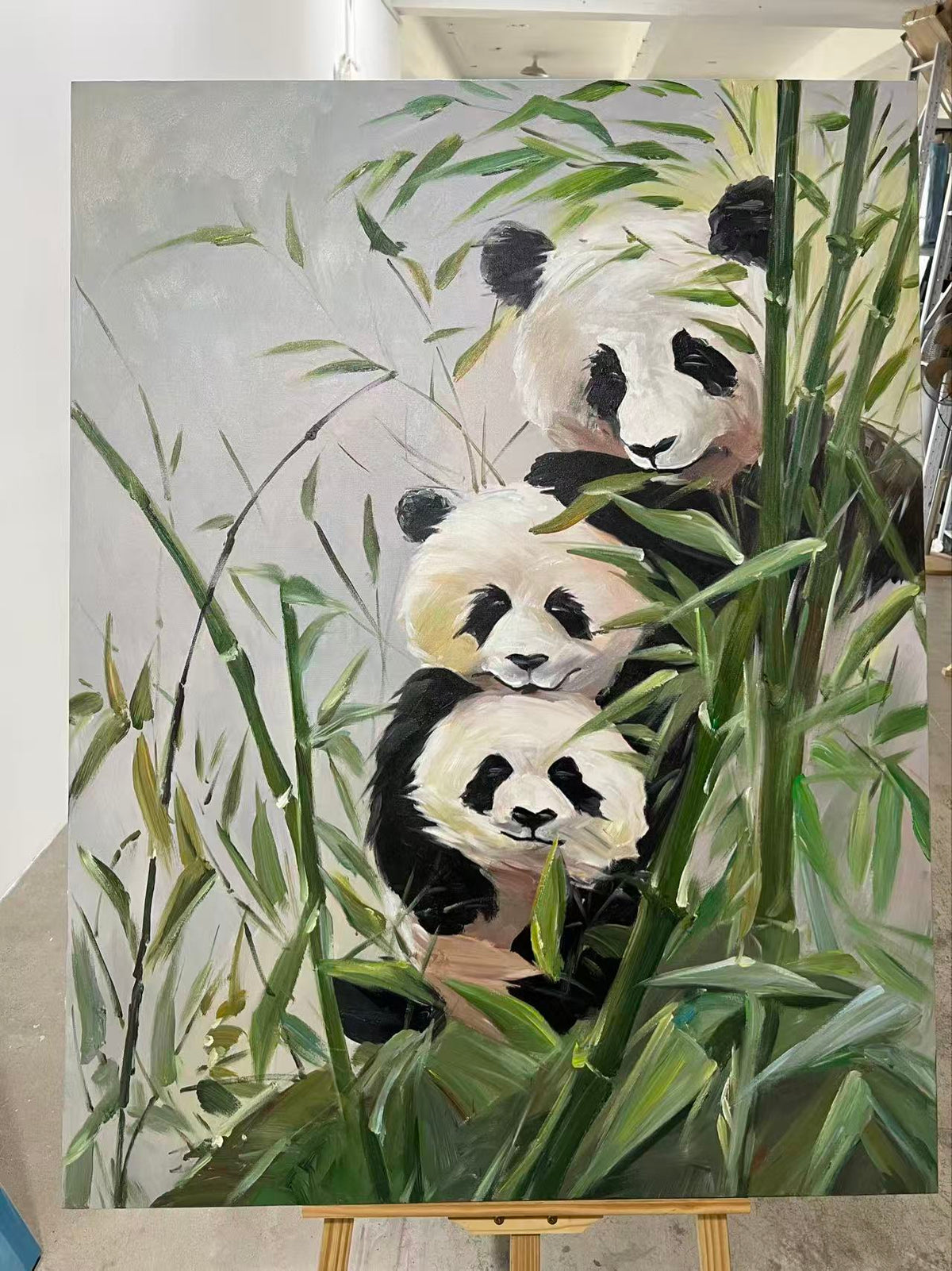 Pandas in the Bamboo