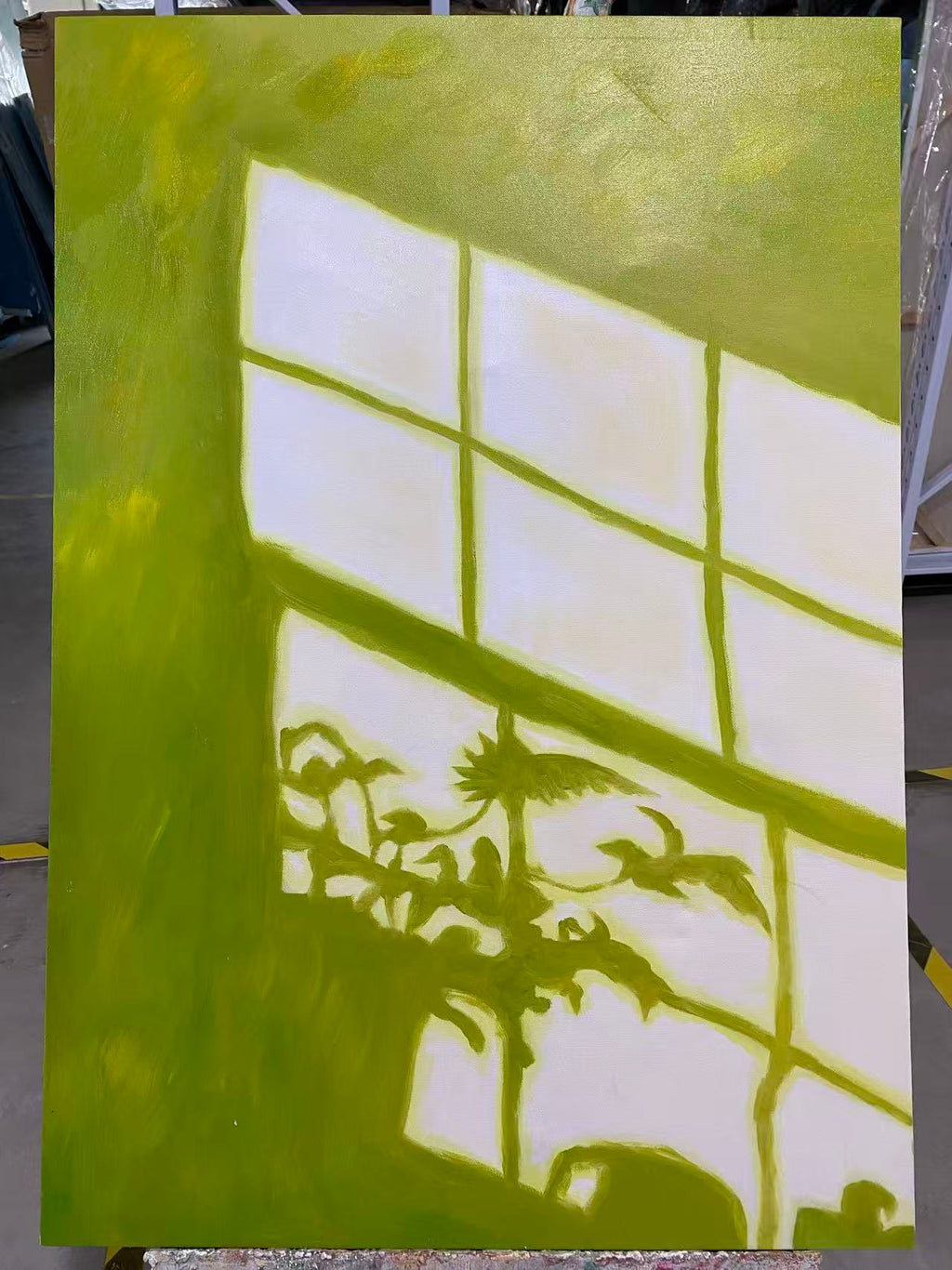 Window Light on Chartreuse