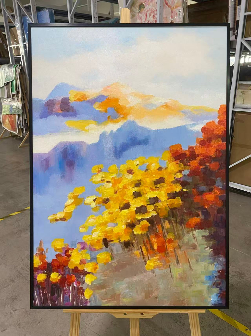 Autumn Hillside in Bloom