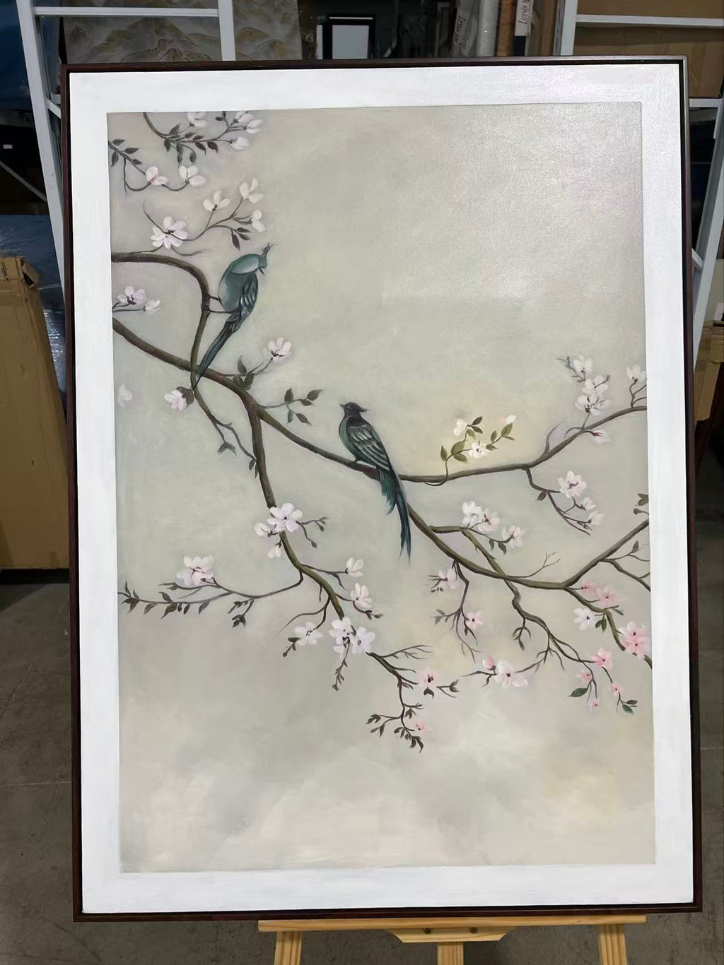 Birds on a Plum Branch