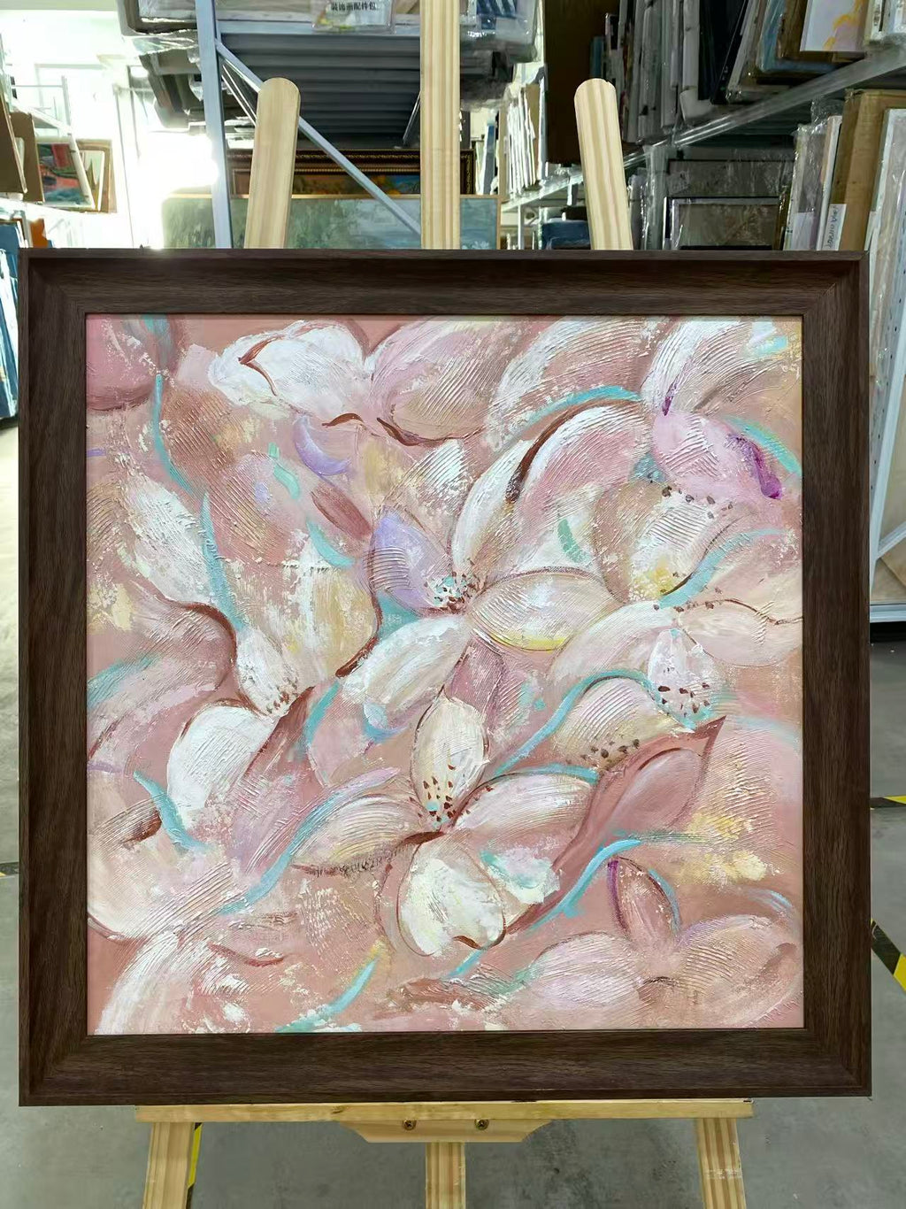 Coral Petal Swirl