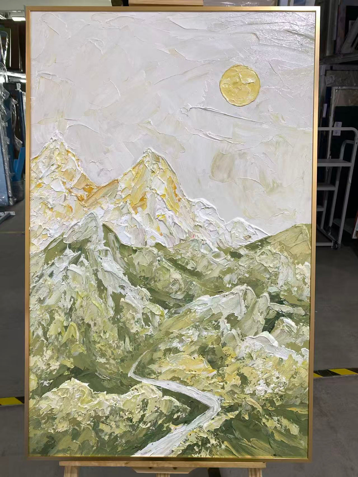 Green Peaks and Winding Road