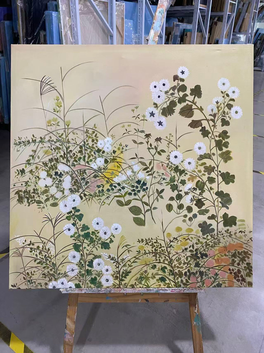 Autumn Garden Screen