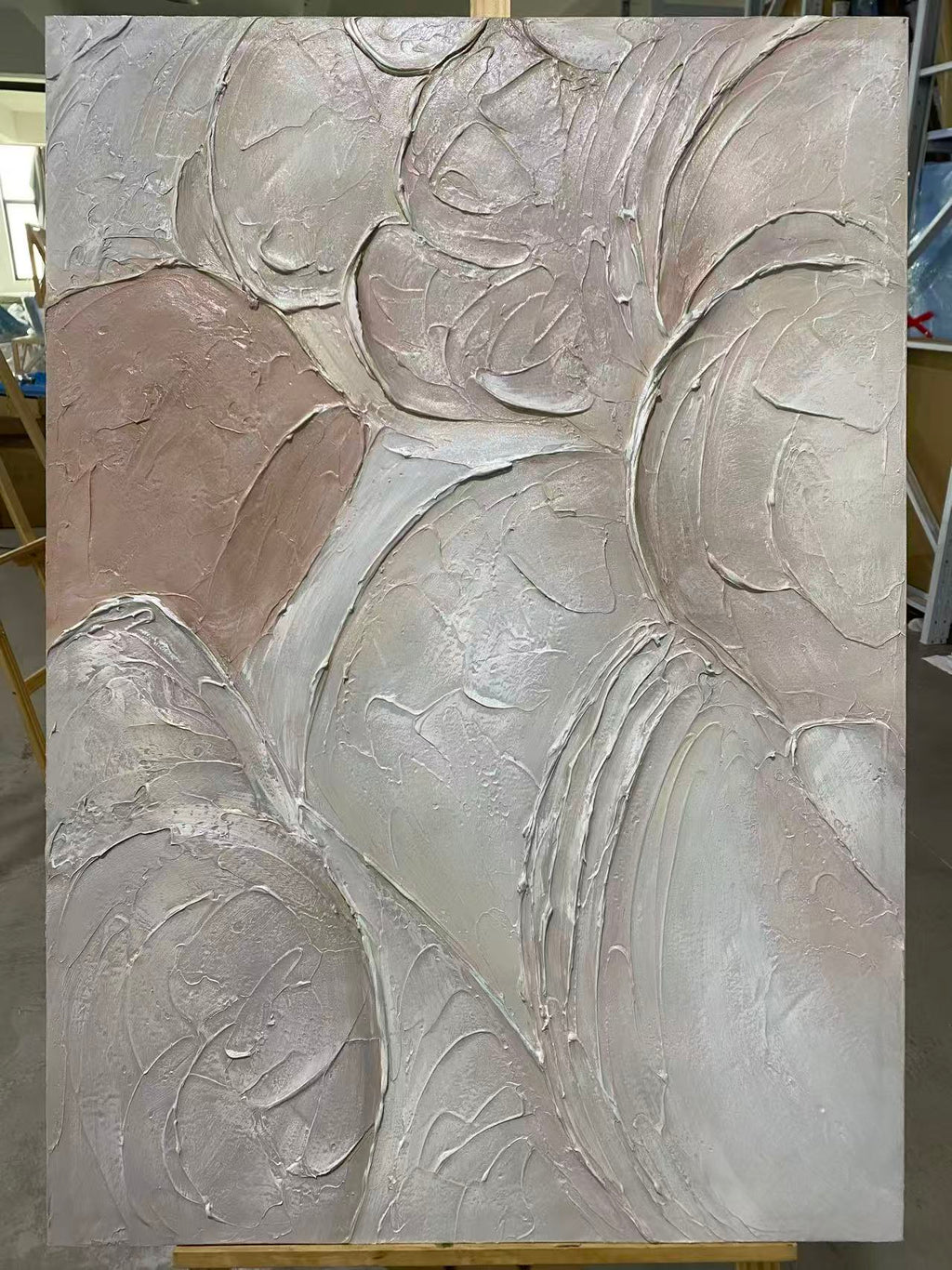 Blush Circles in Relief