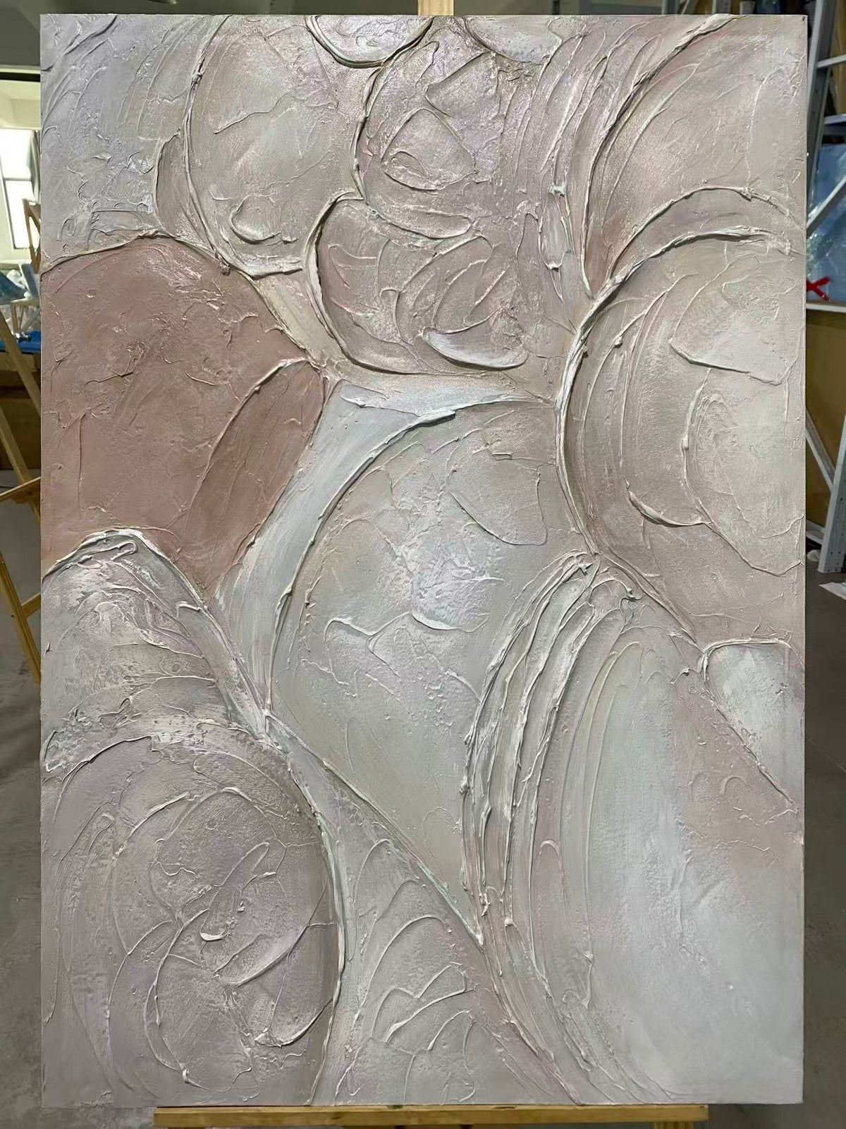 Blush Circles in Relief