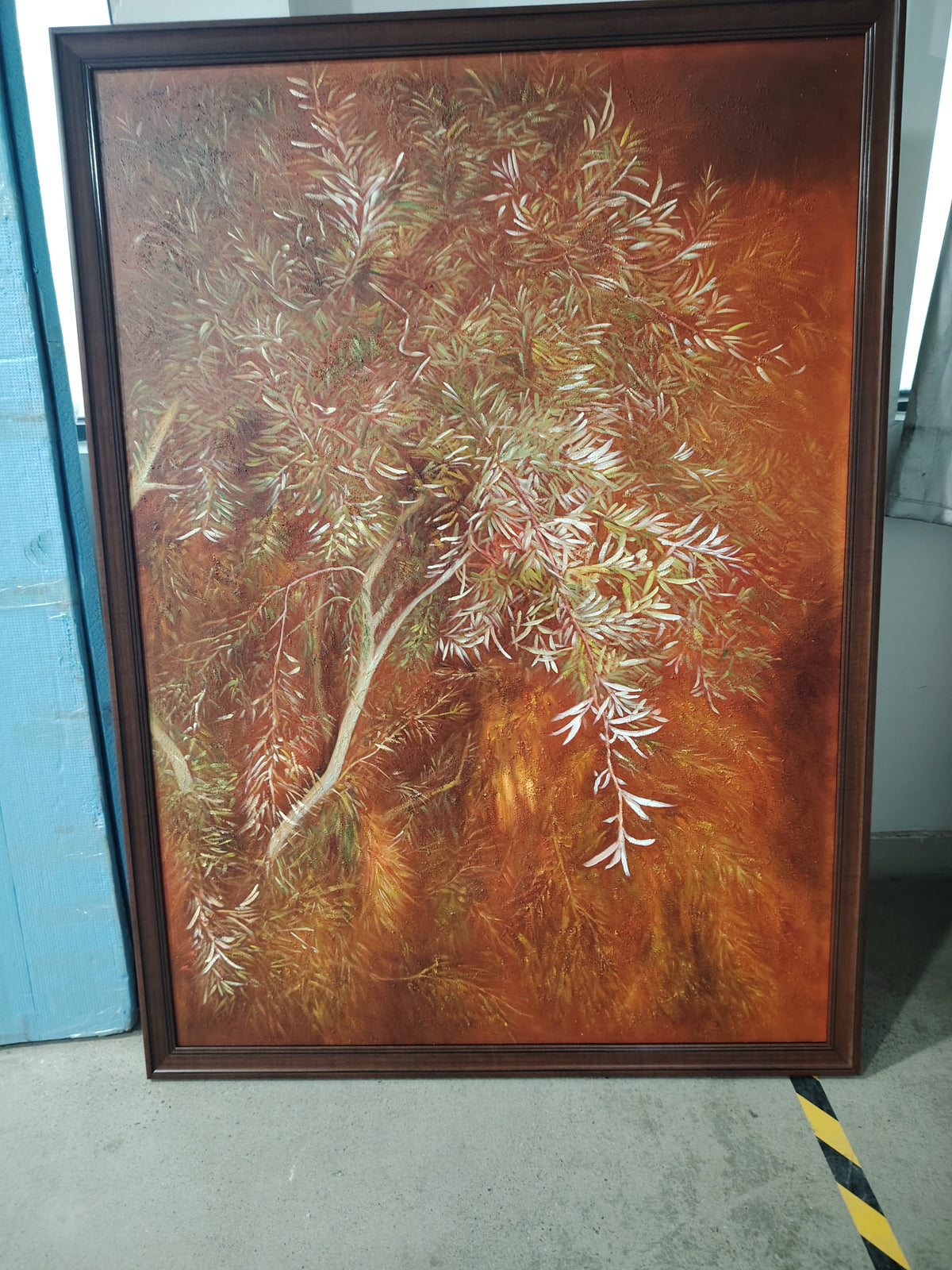 Willow Fronds in Rust