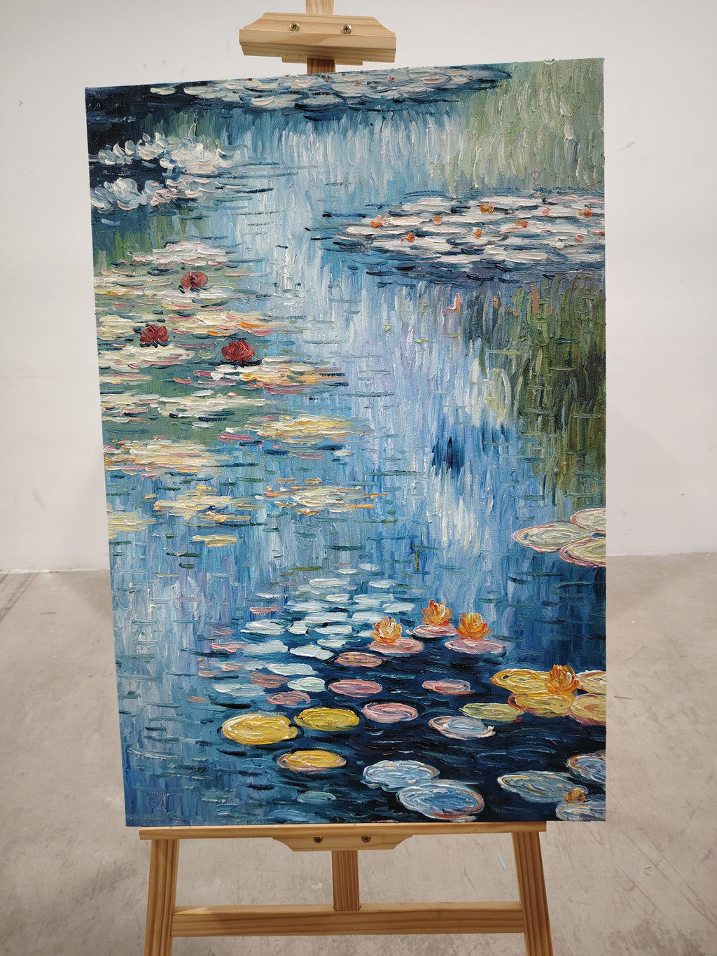 Water Lily Pond, after Monet