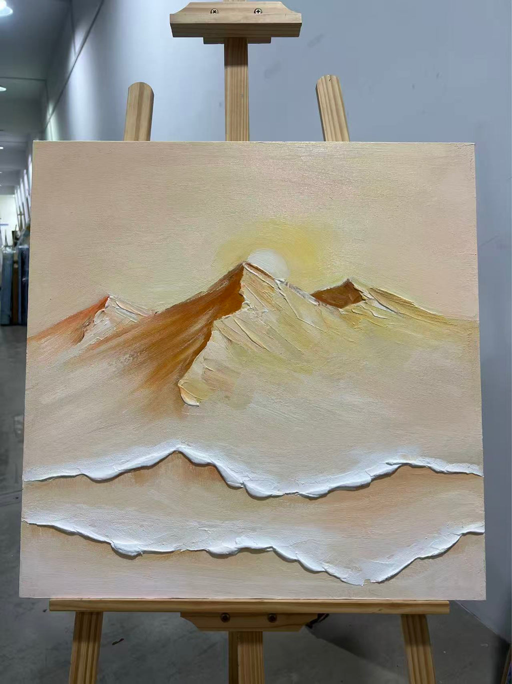 Sculpted Desert Dunes at Dawn