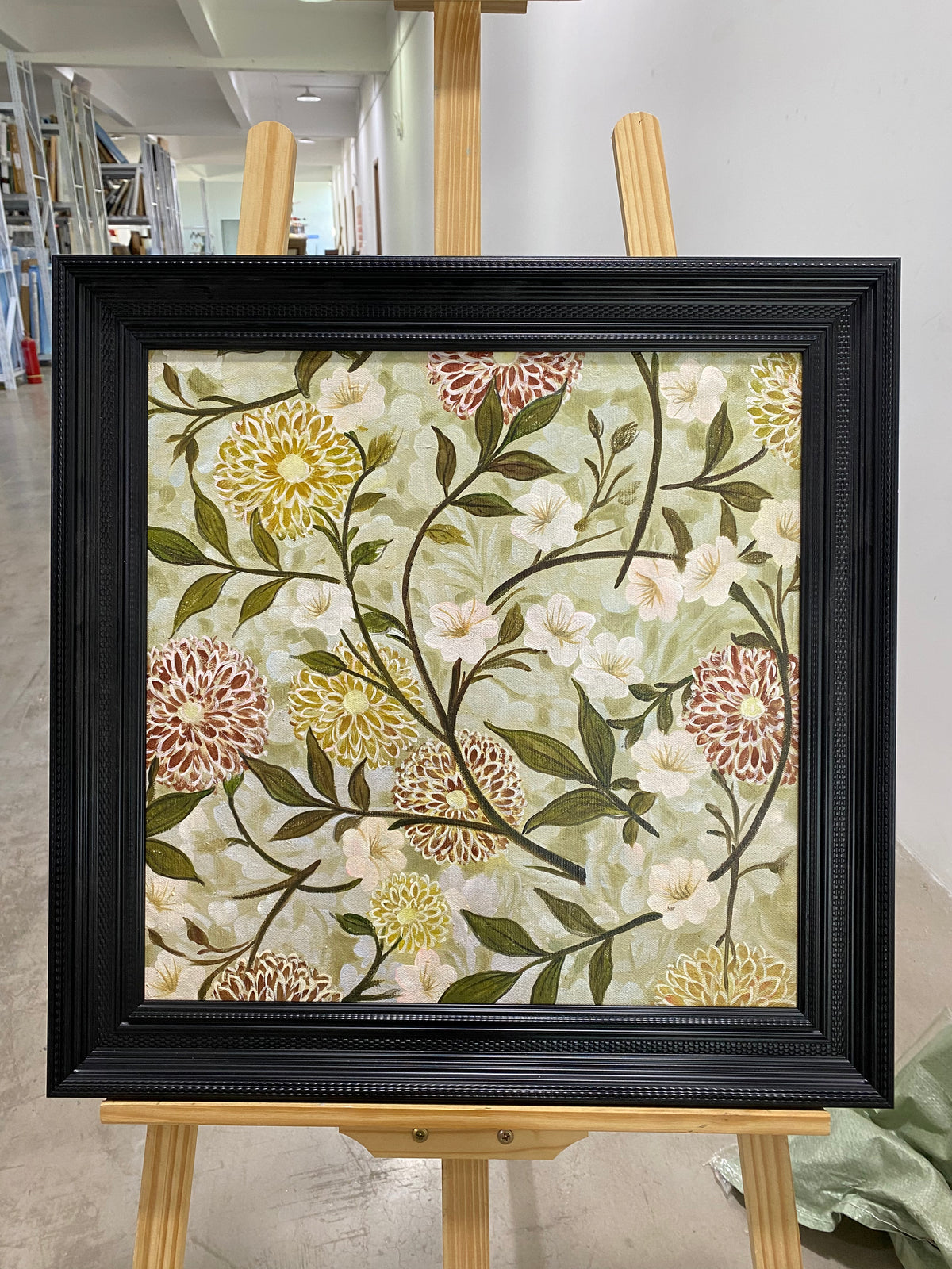 Chrysanthemum Vine Pattern