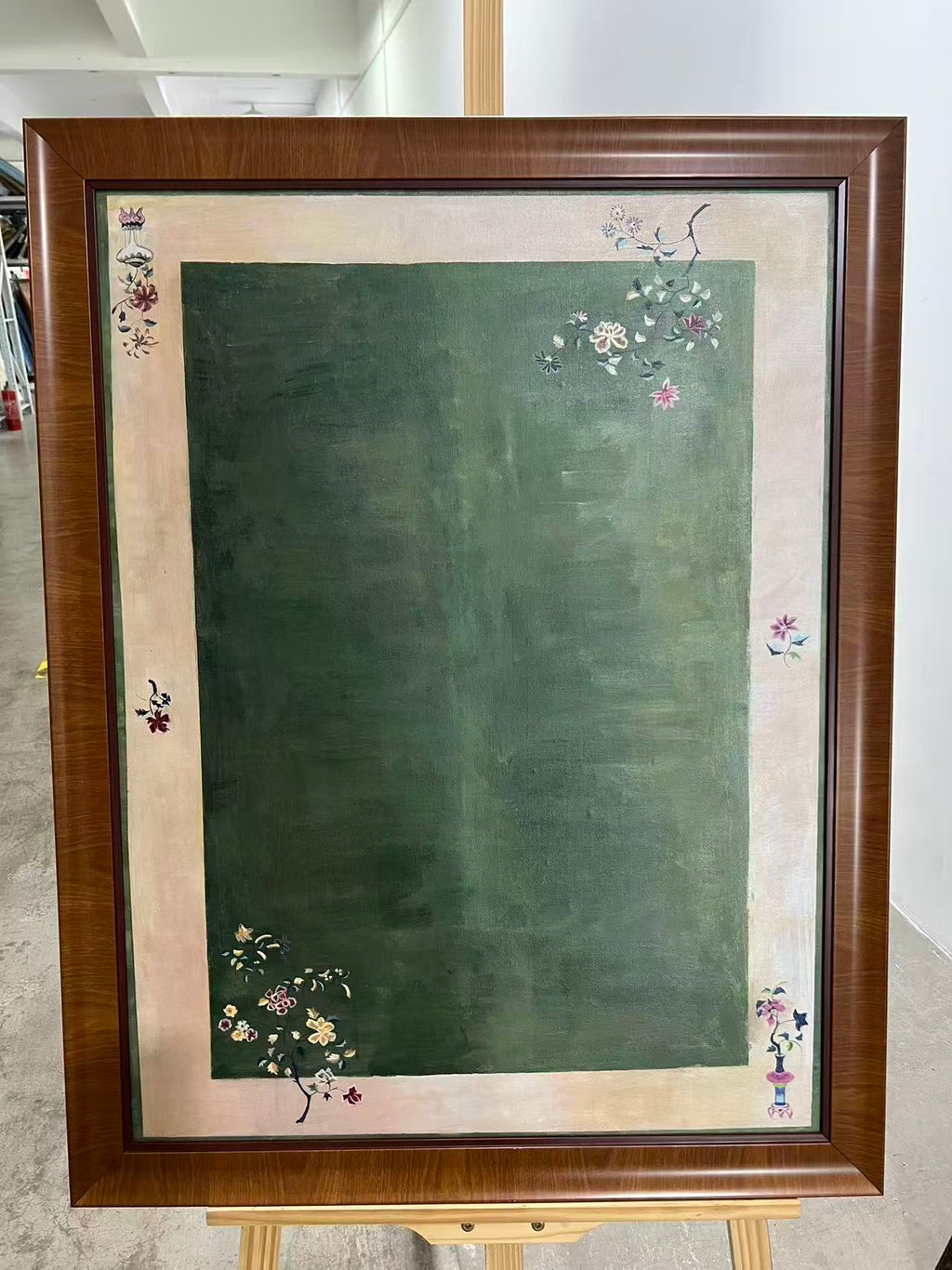 Green Rug Panel