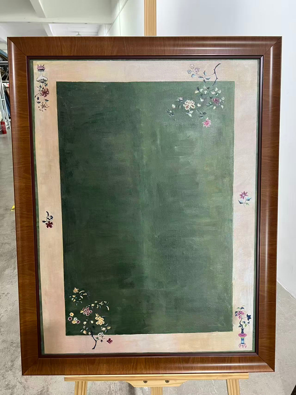 Green Rug Panel