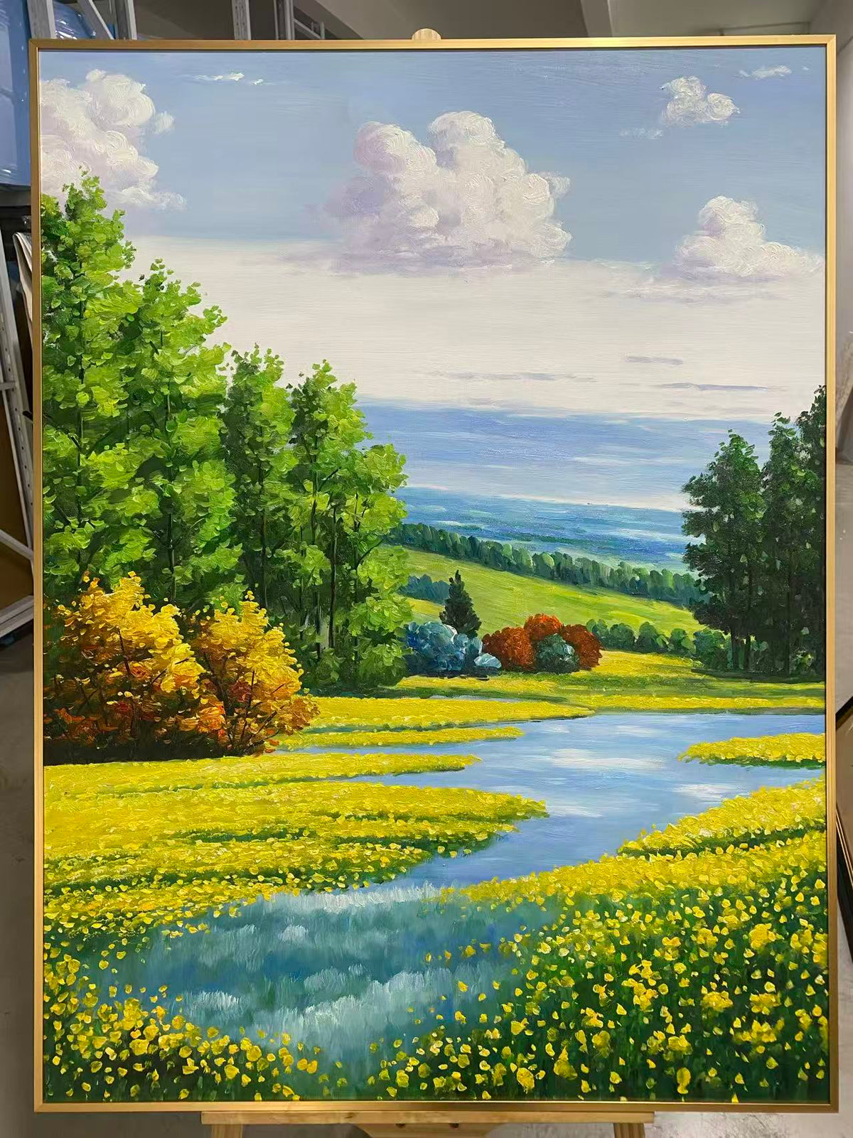Meadow Stream in Summer