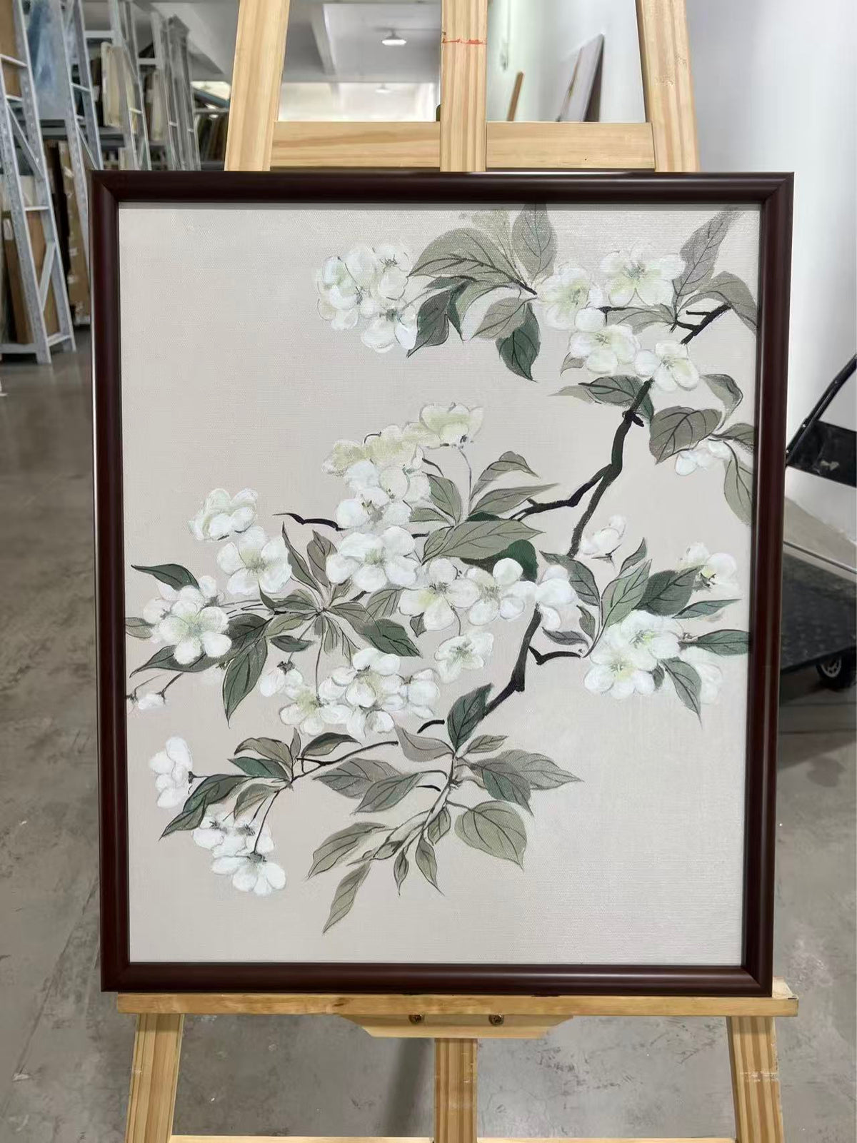 White Pear Blossoms