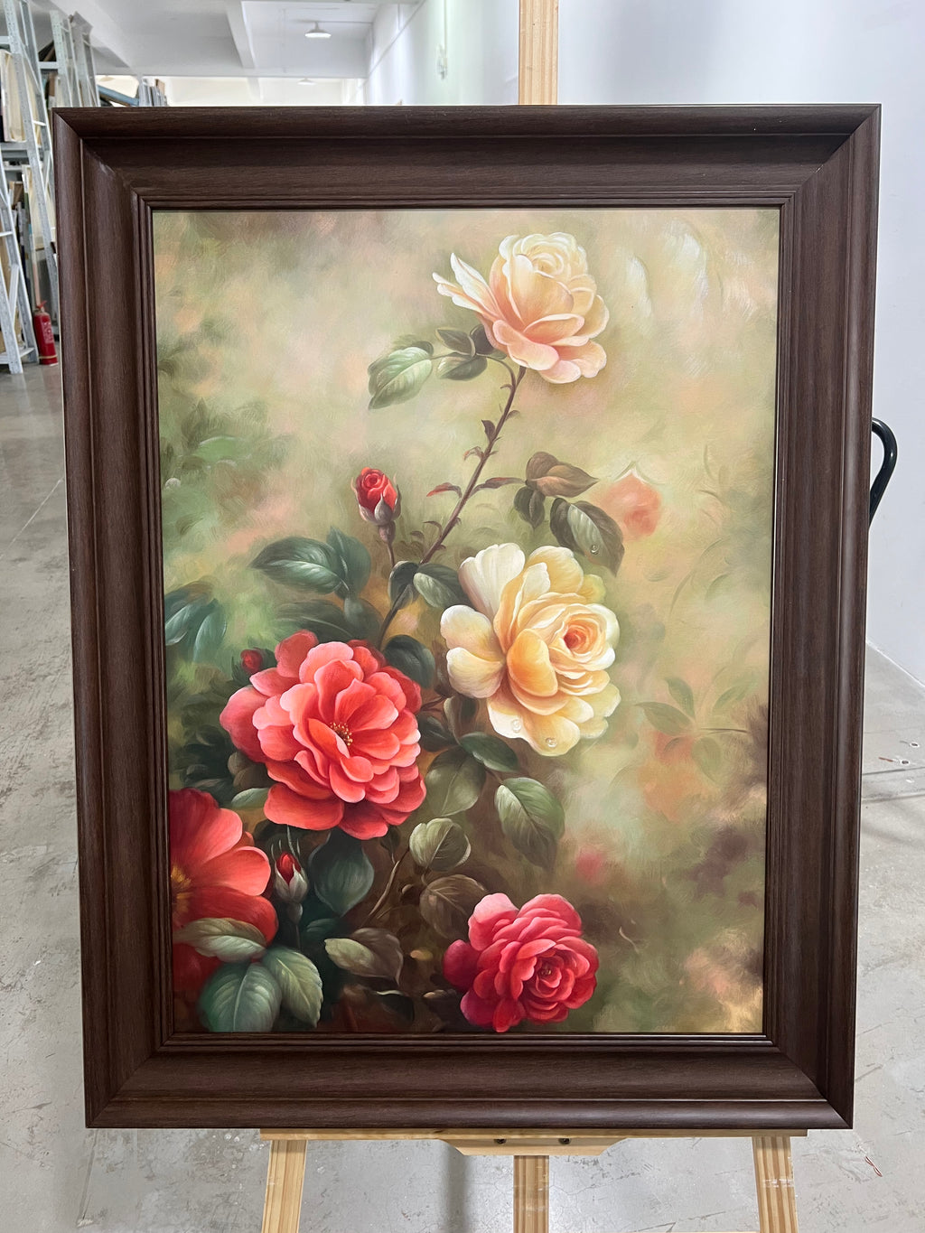 Roses in Antique Light