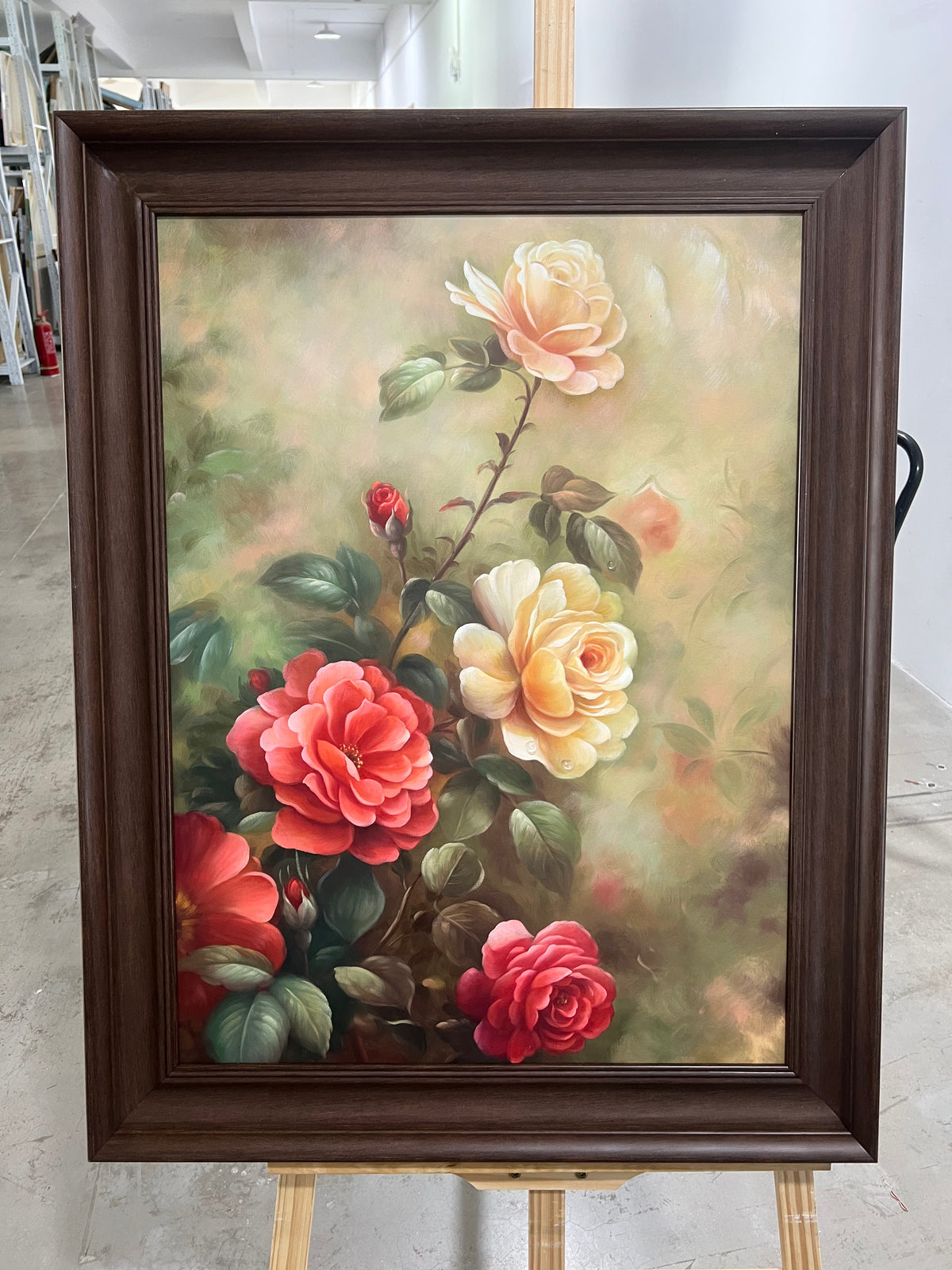Roses in Antique Light