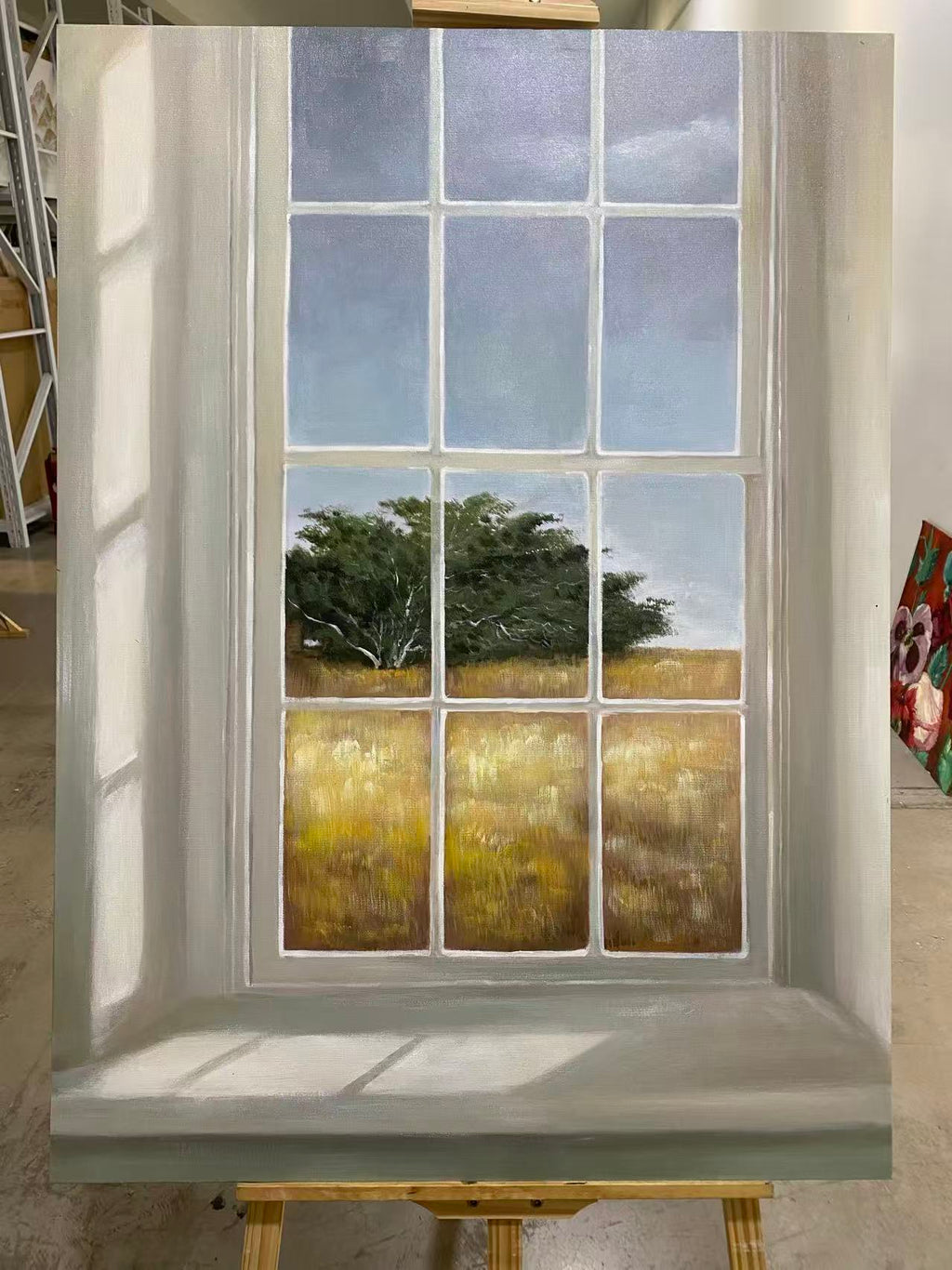 Window to the Wheat Field