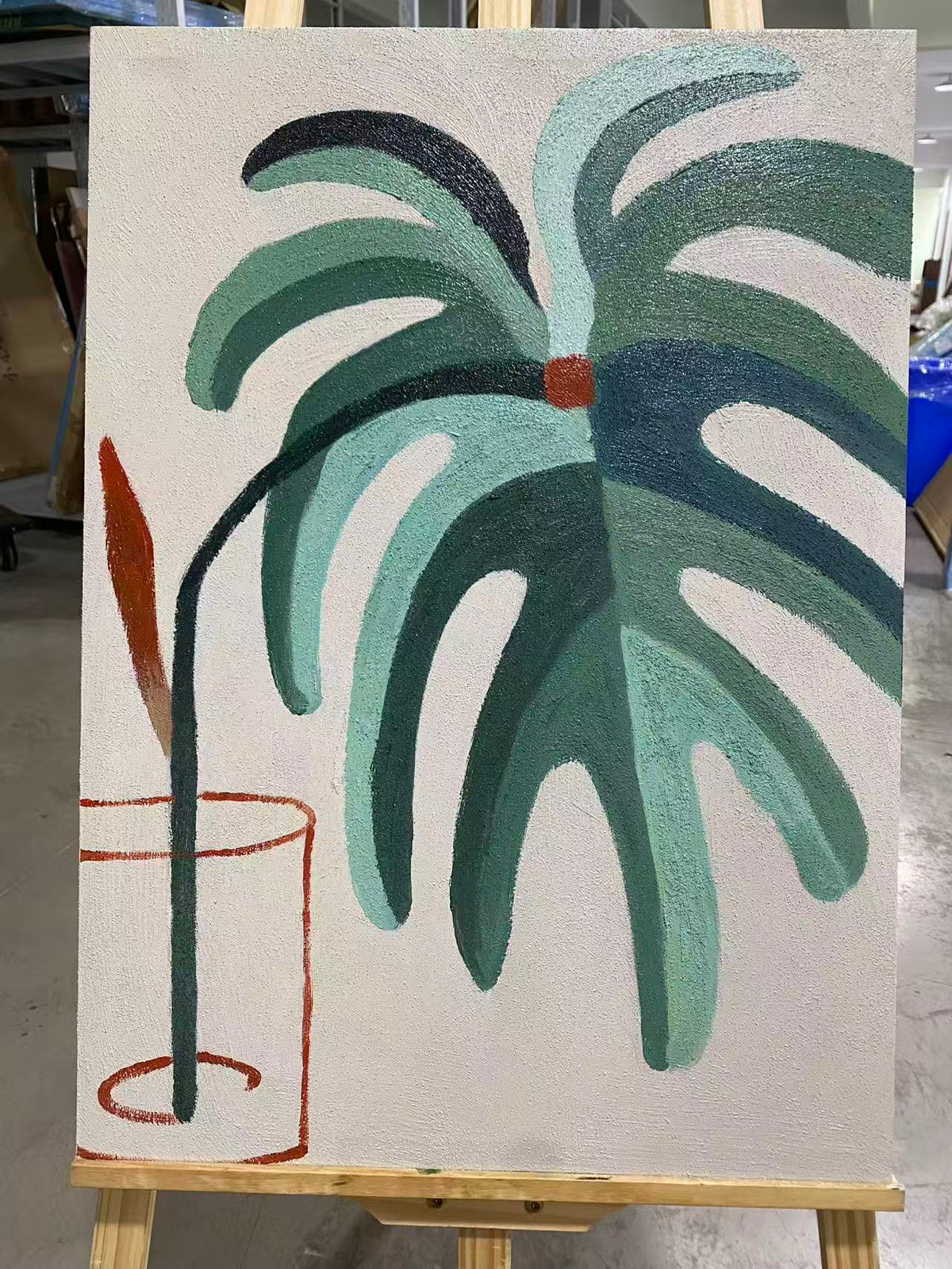 Palm in a Glass