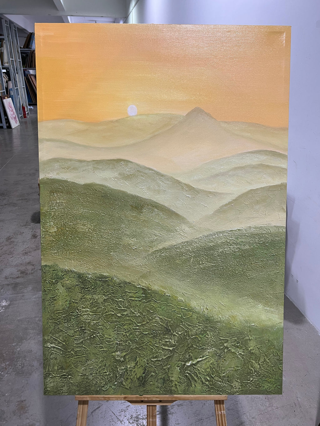 Sunrise over Green Hills