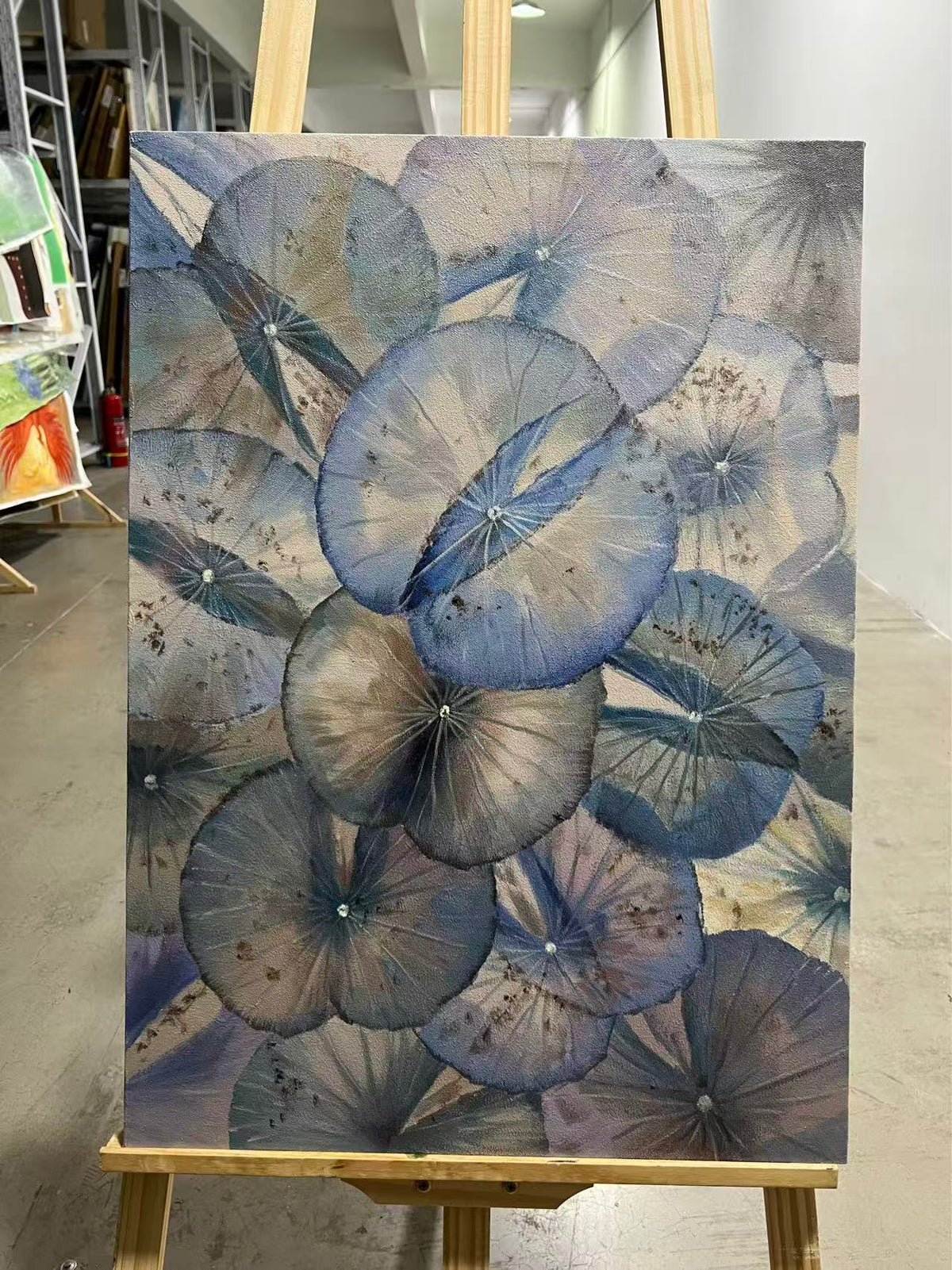 Blue Lotus Leaves