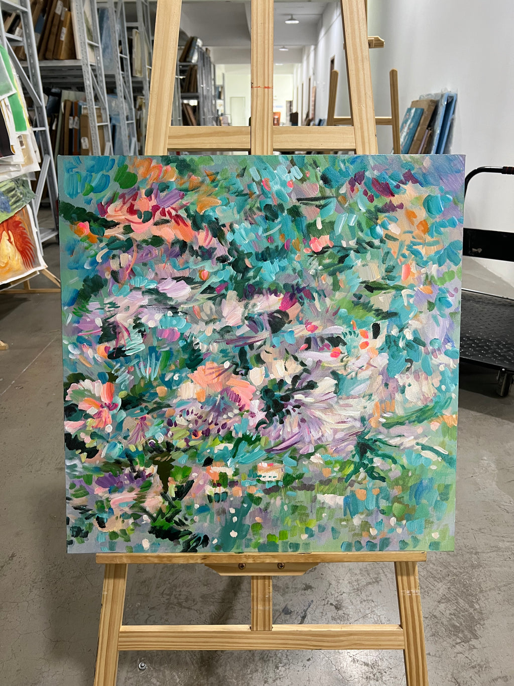 Turquoise Bloom Thicket