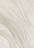 Flowing ripples of white paint like draped silk