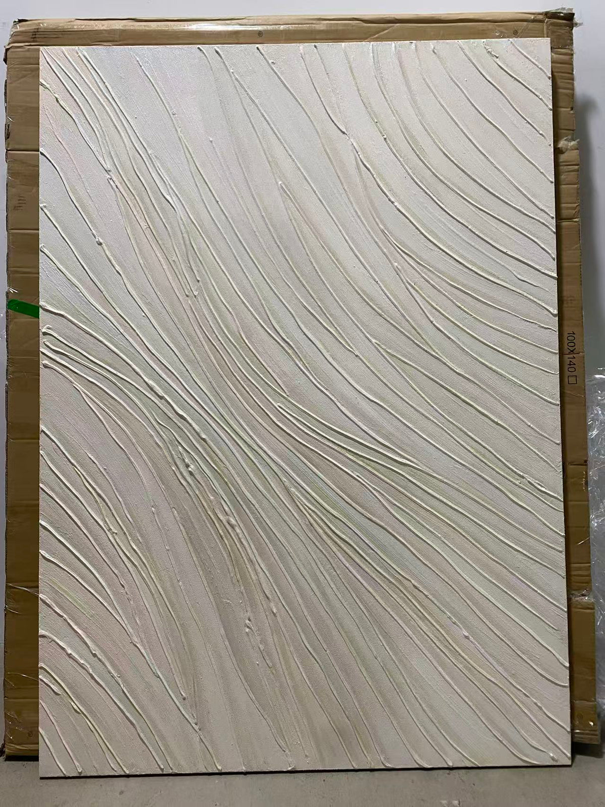 White Silk Ripples