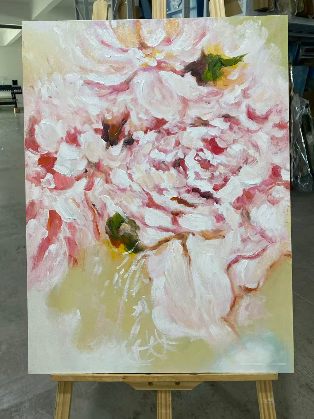 Pink Peony Burst