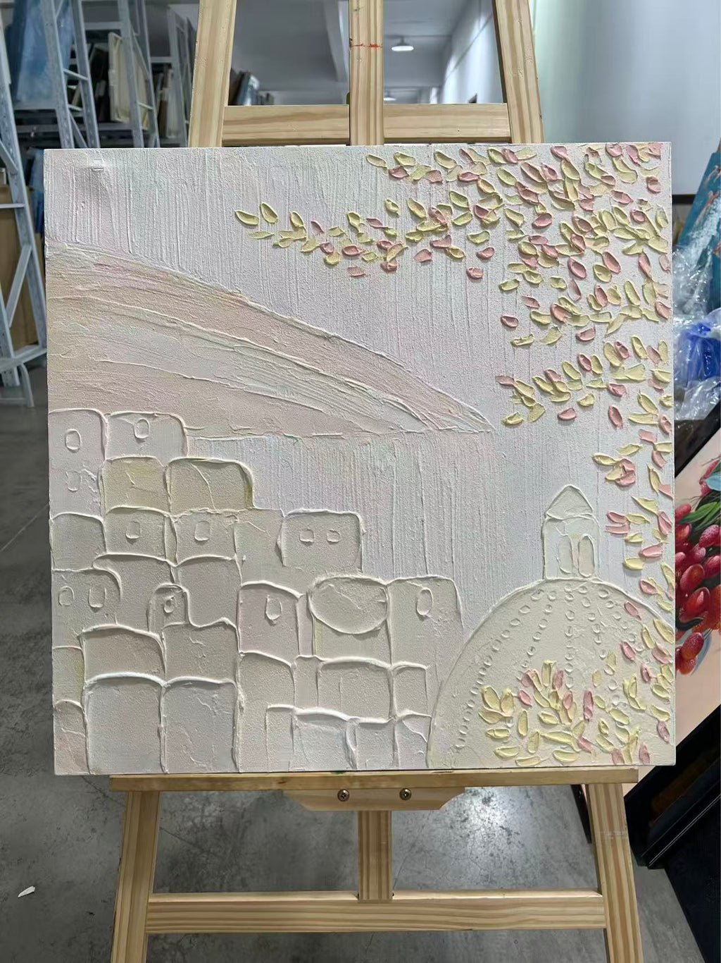 Sculpted Mediterranean Town