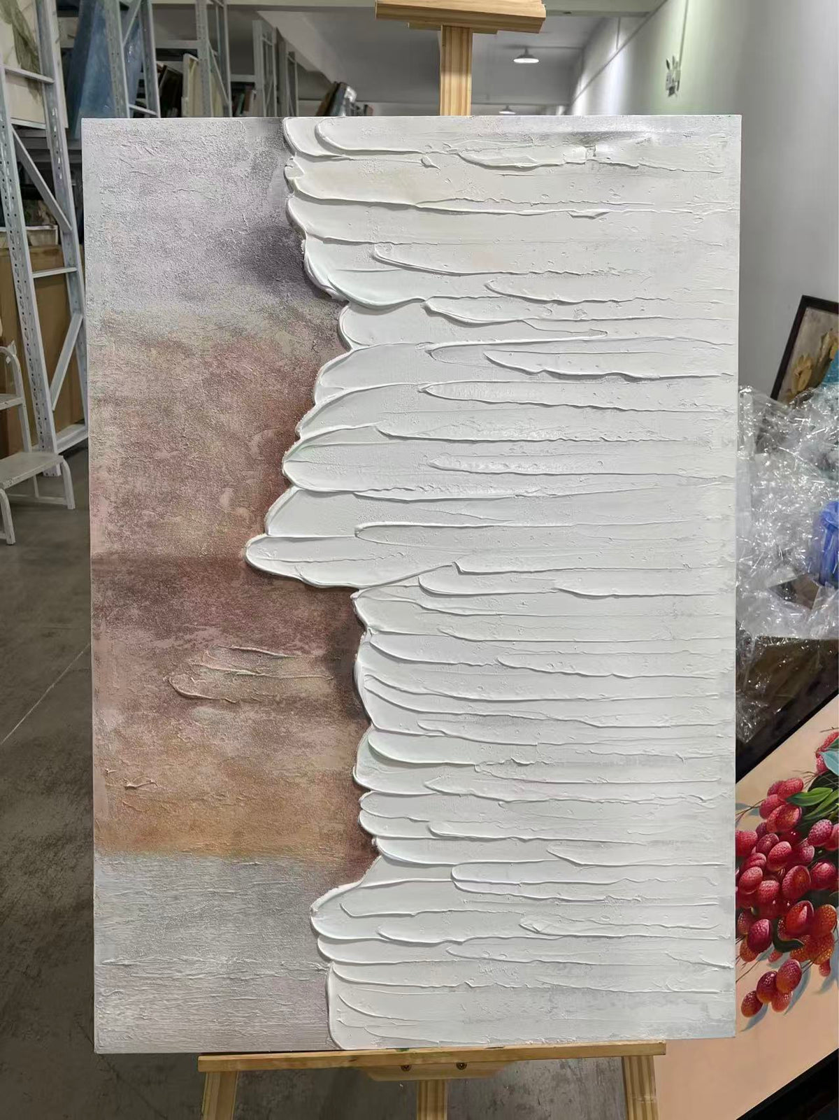Blush and White Plaster