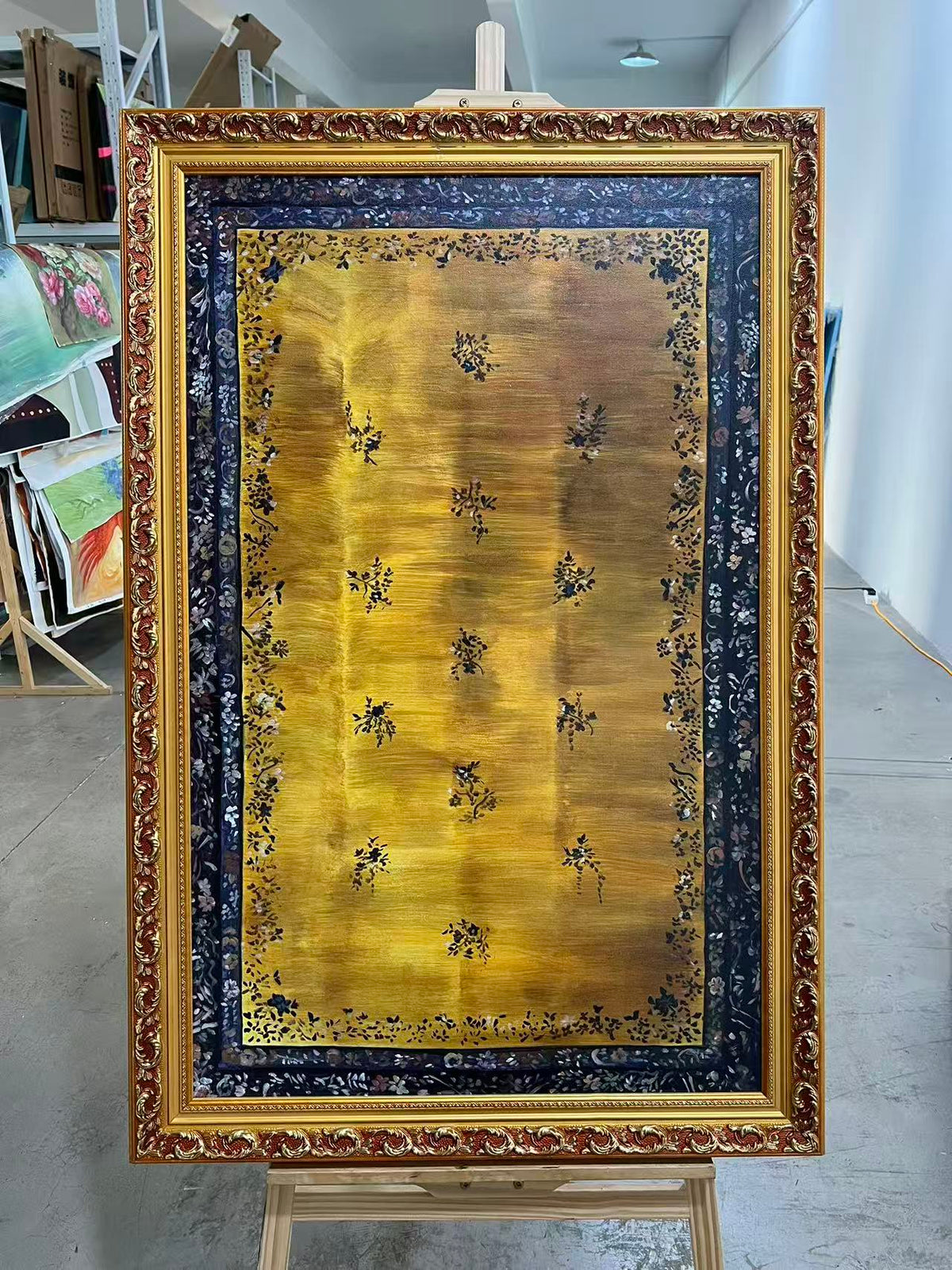 Golden Rug Panel