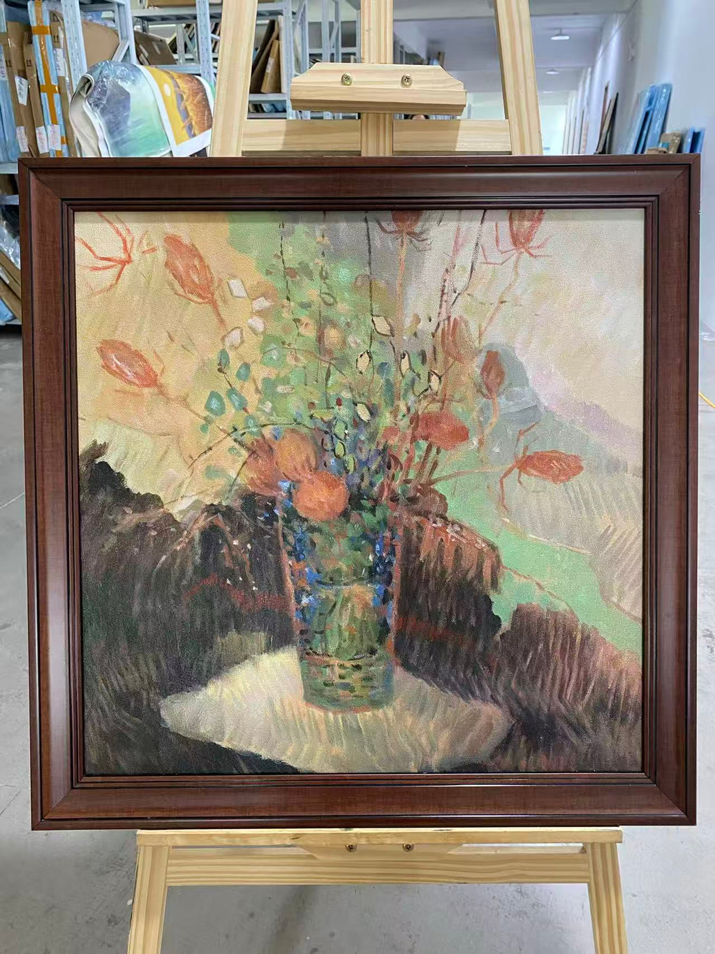 Autumn Bouquet in Old Gold