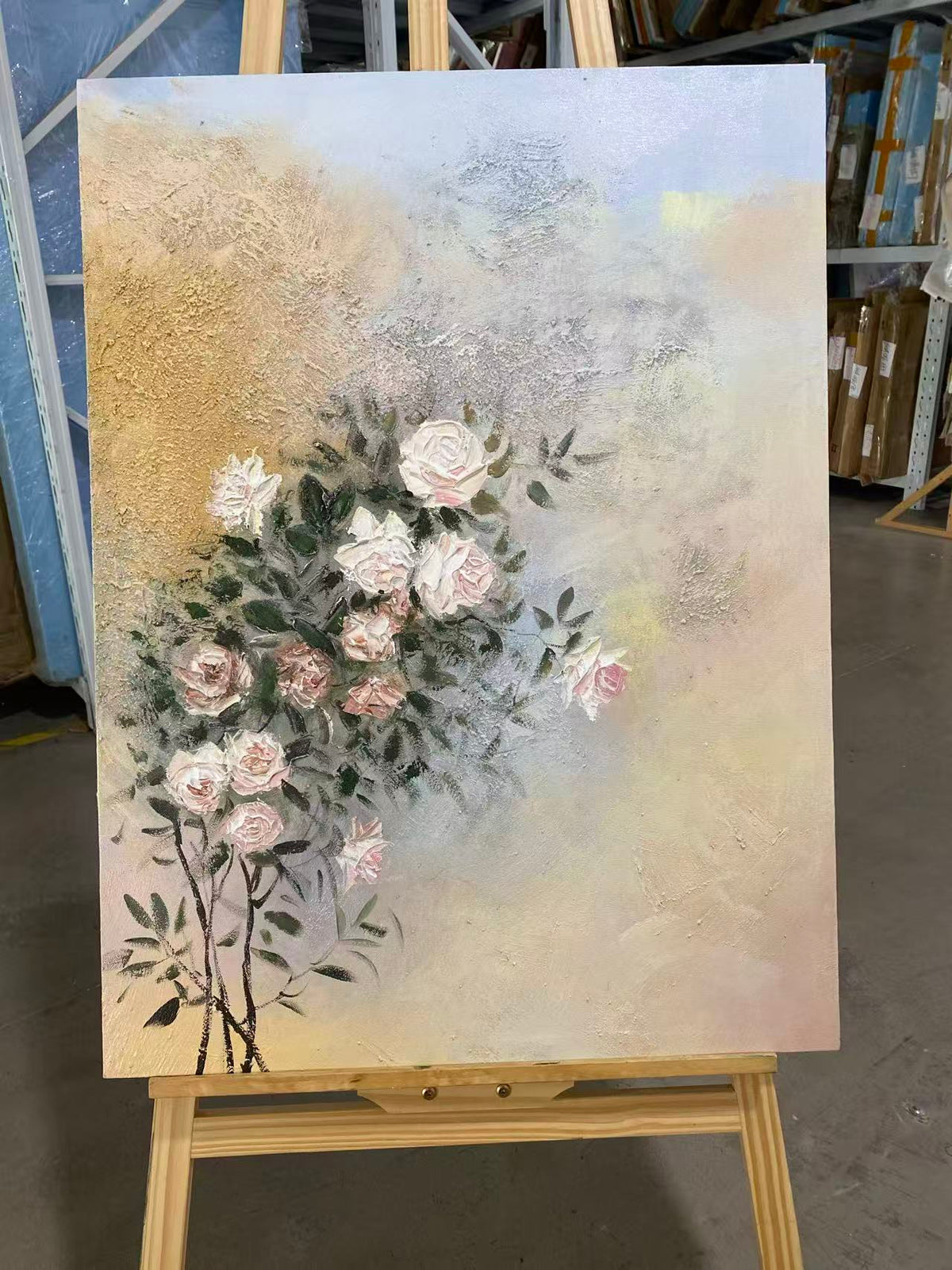 Rose Bush in Haze
