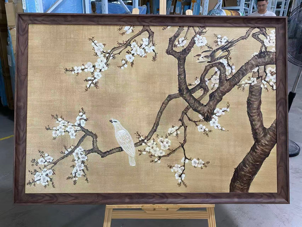 Bird on a Plum Tree