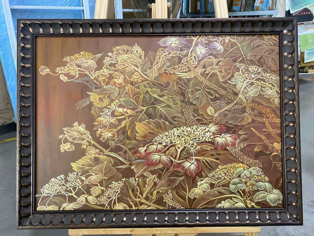 Golden Wildflower Tapestry