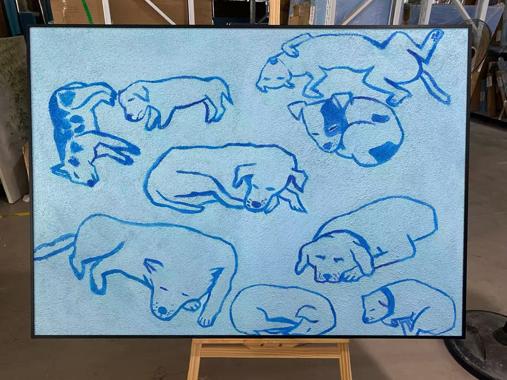 Sleeping Puppies Sketch