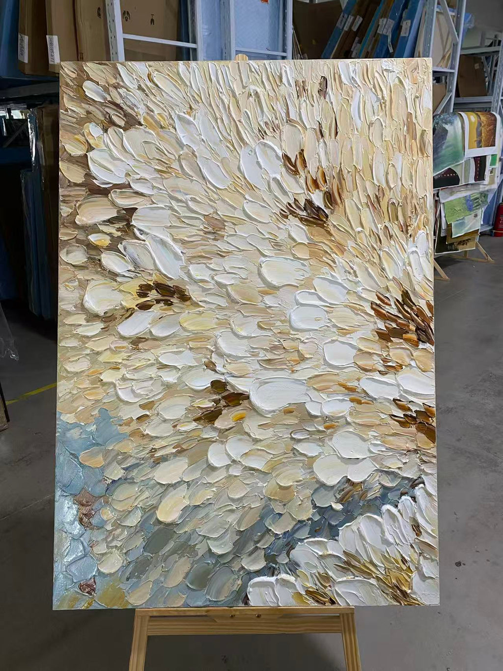 Ivory Petal Storm