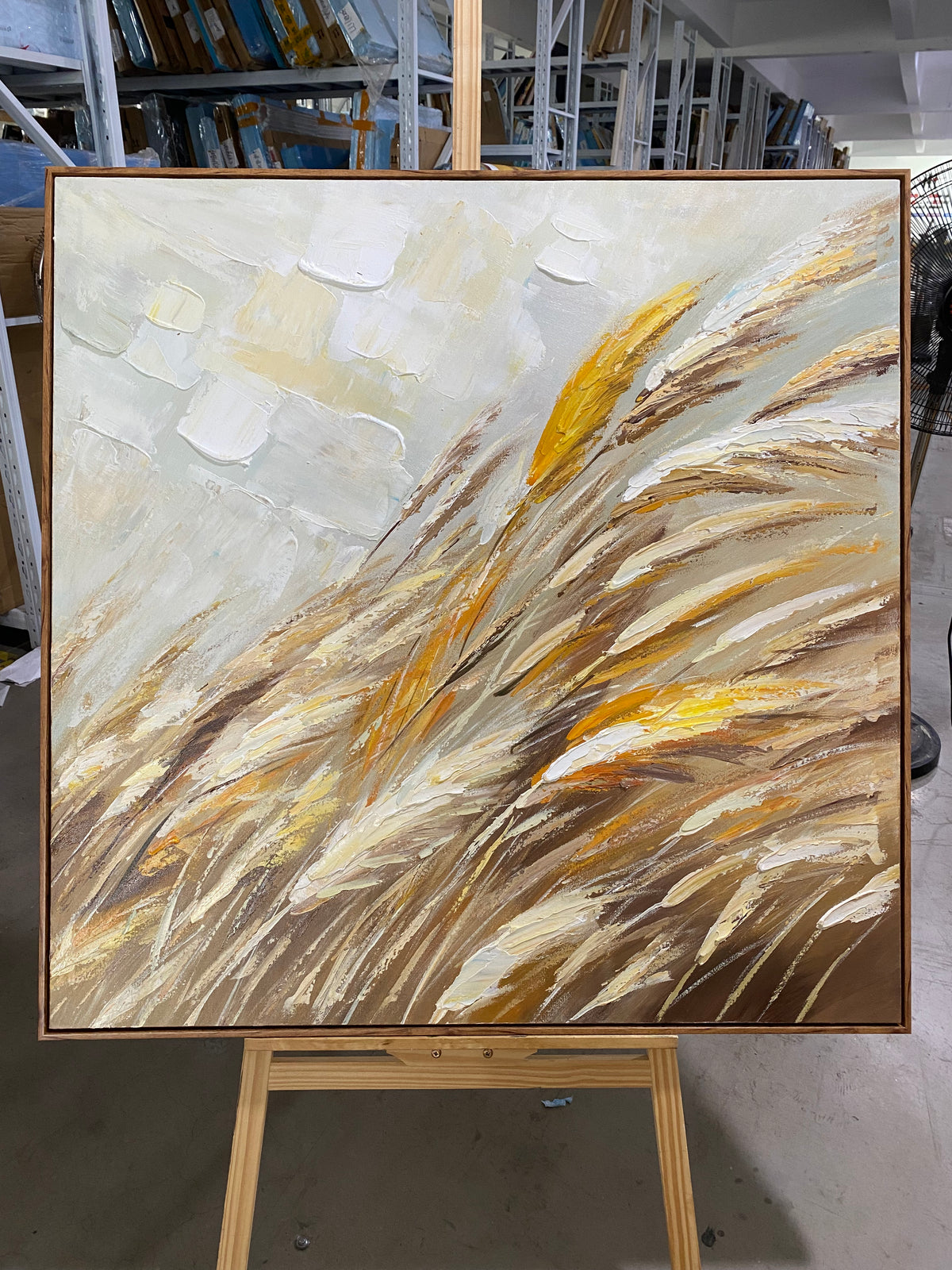 Wheat in Silver Wind