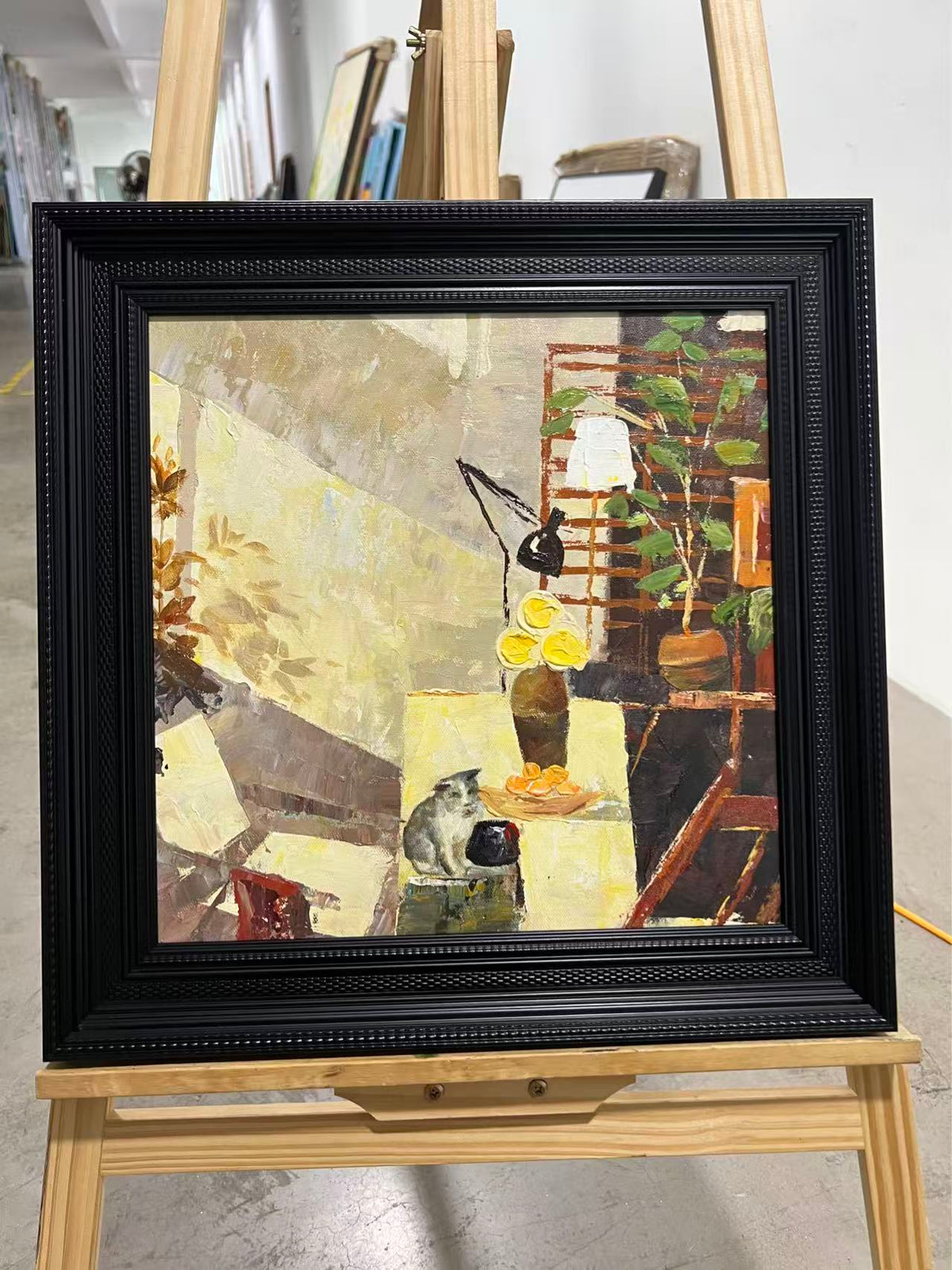 Studio Corner with Cat
