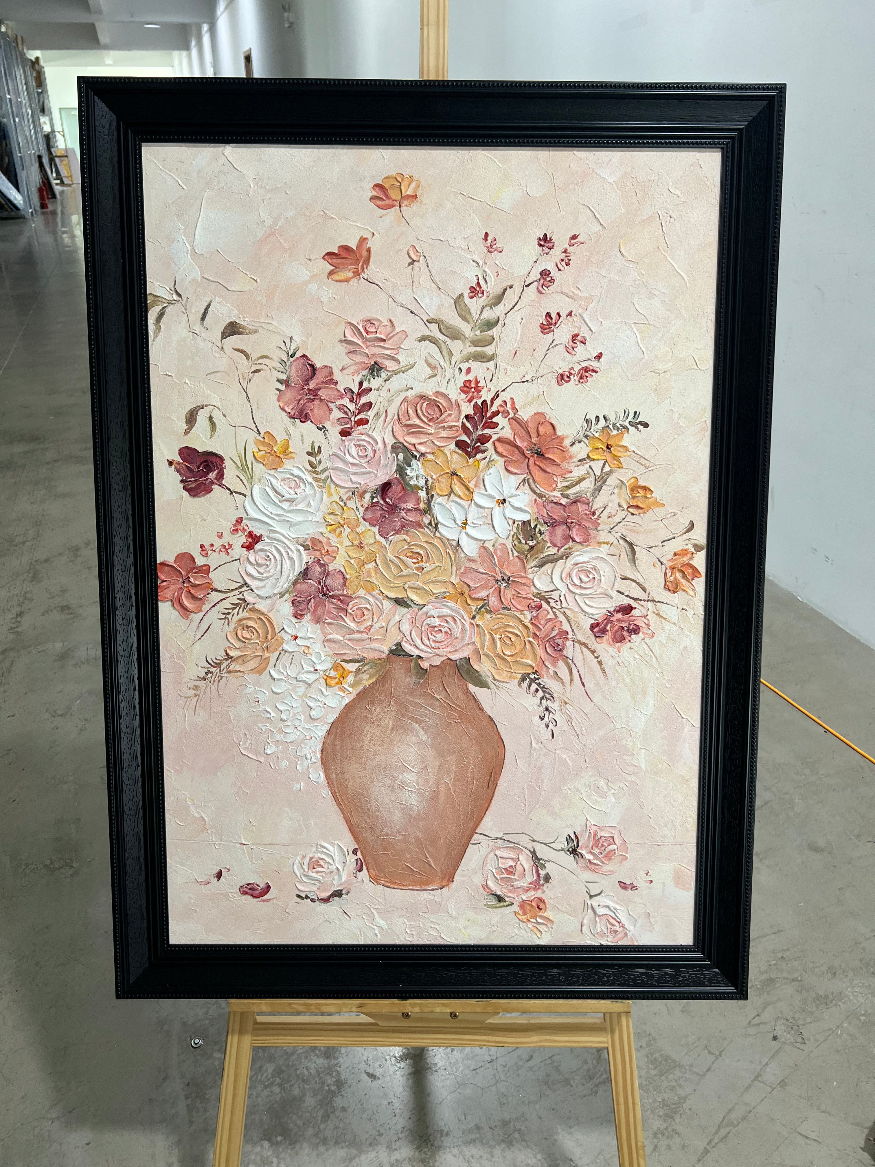 Rose Bouquet in Relief
