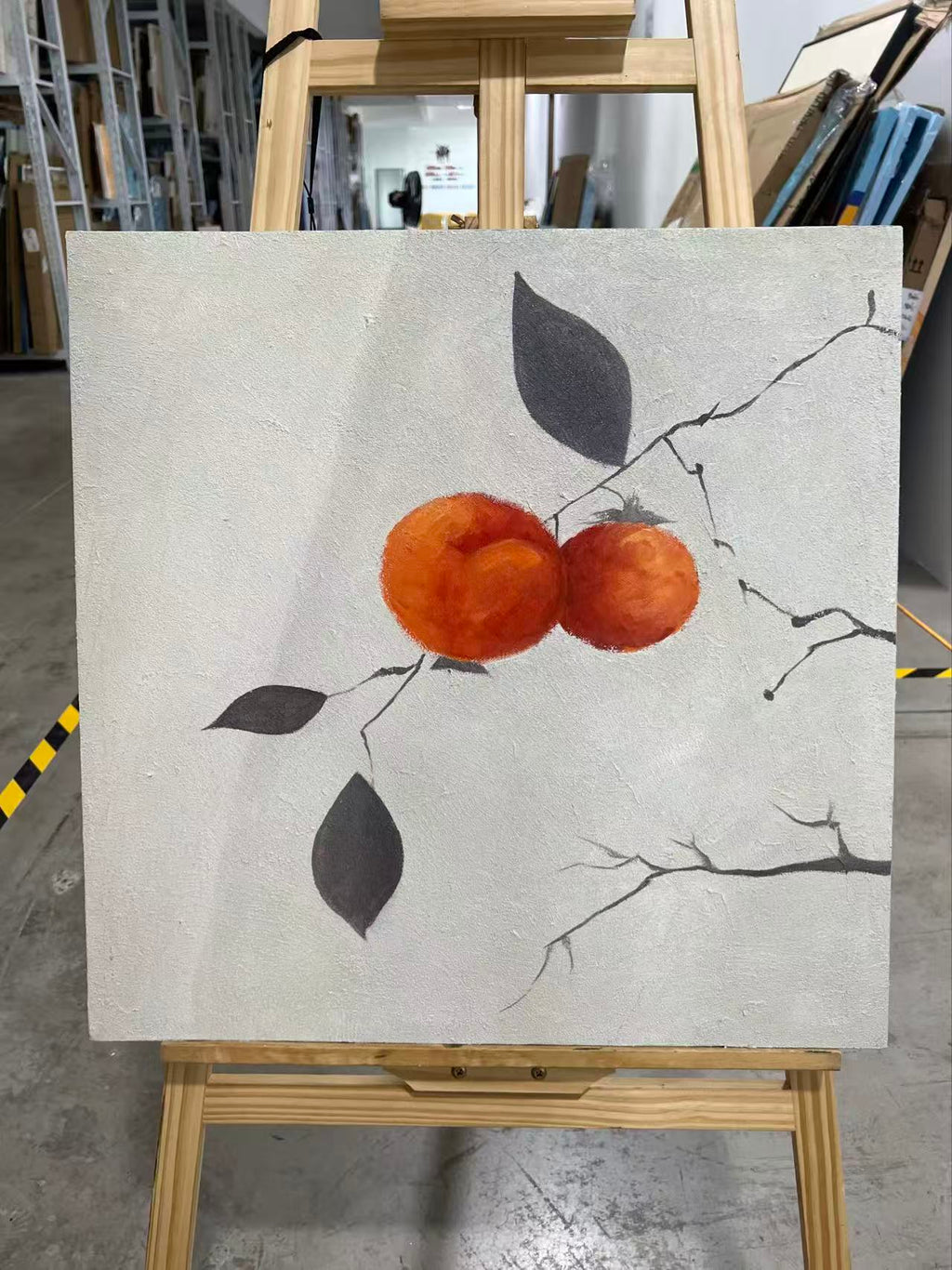 Persimmons and Shadows