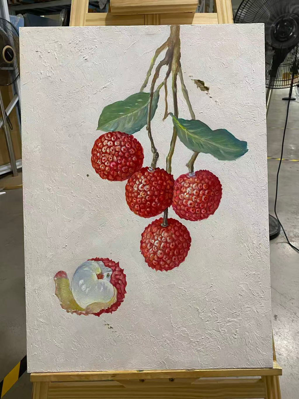 Hanging Lychees