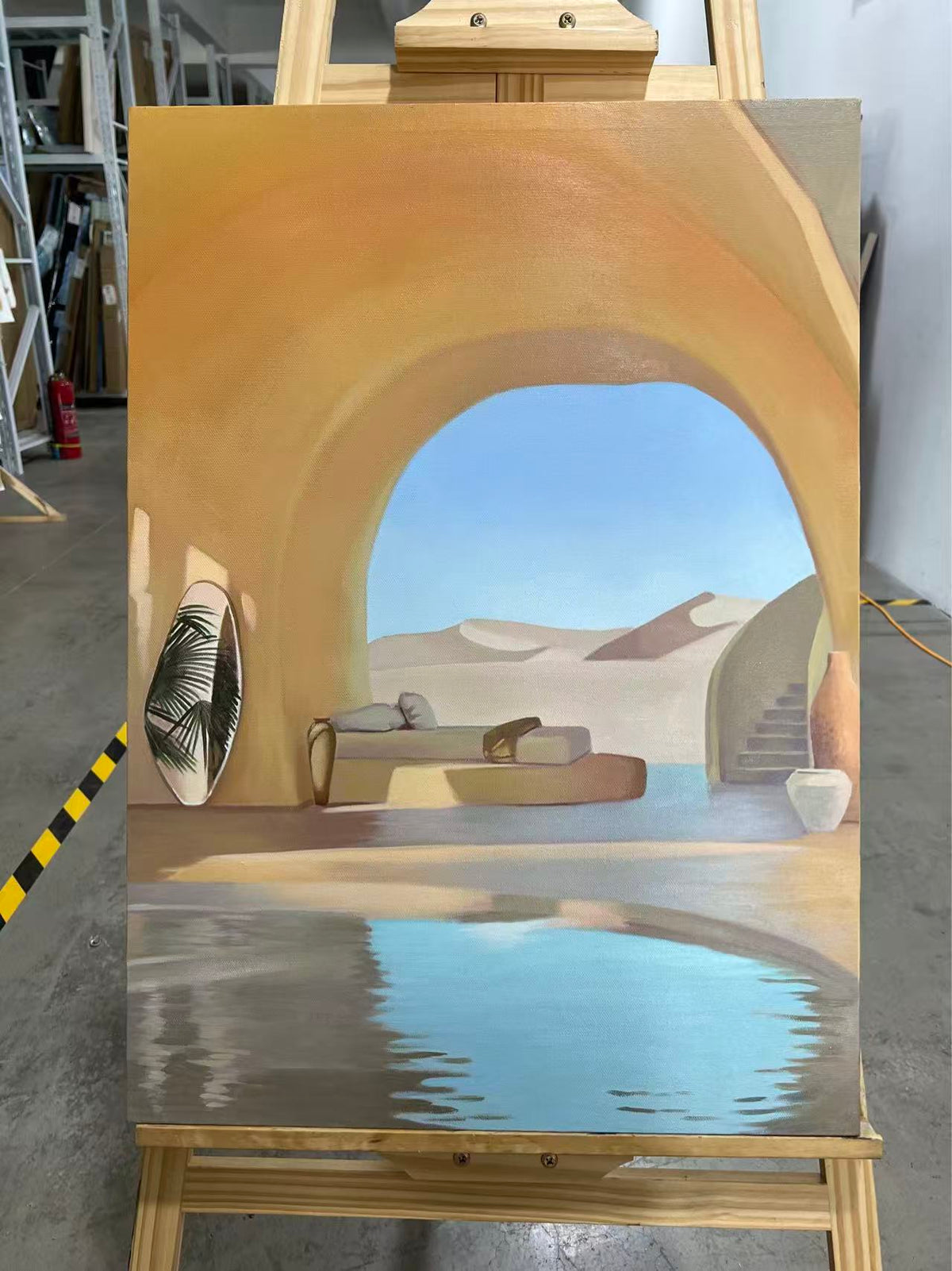 Desert Pool Arch